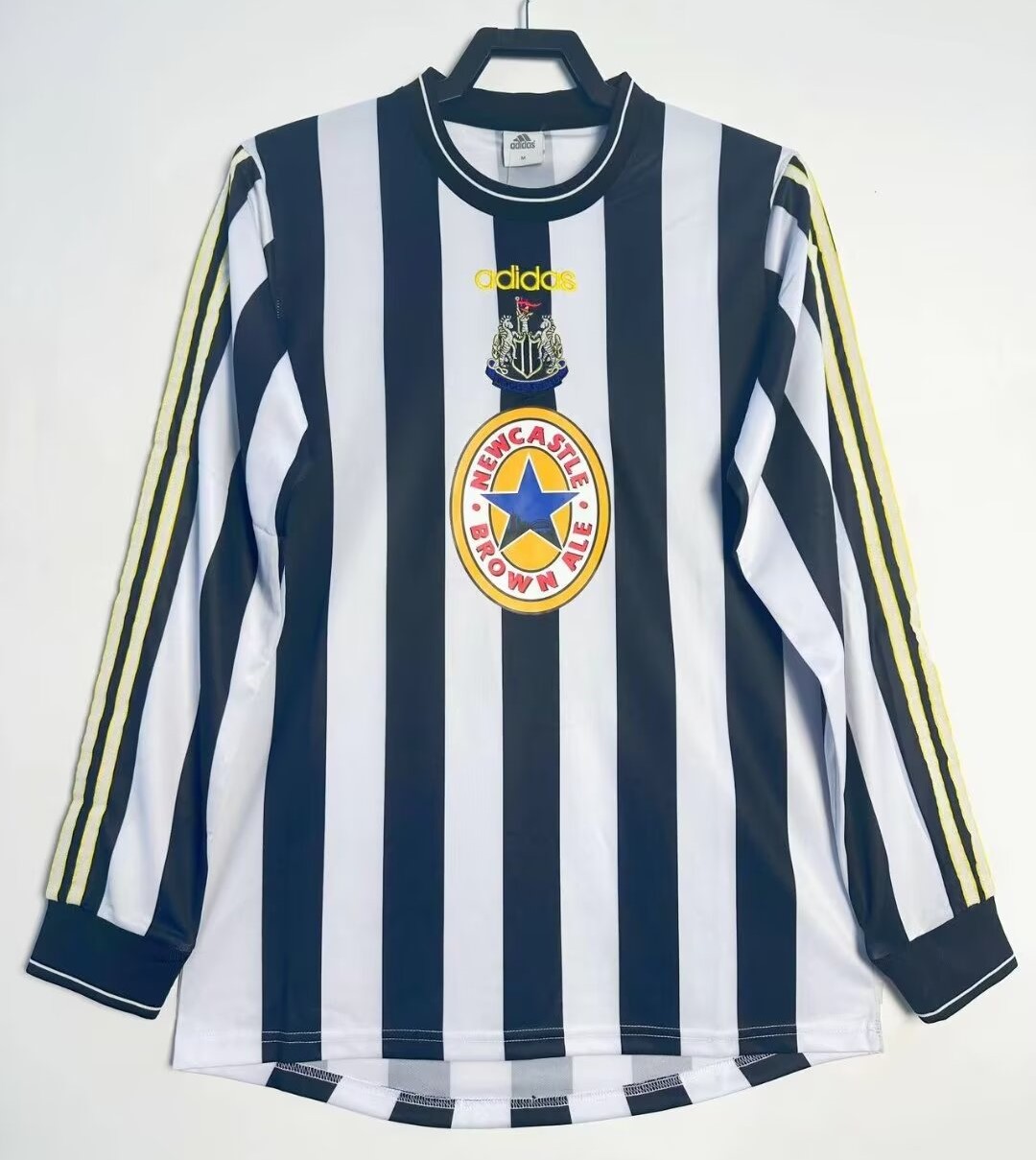 Retro Newcastle 1997/99 Home Long Sleeves