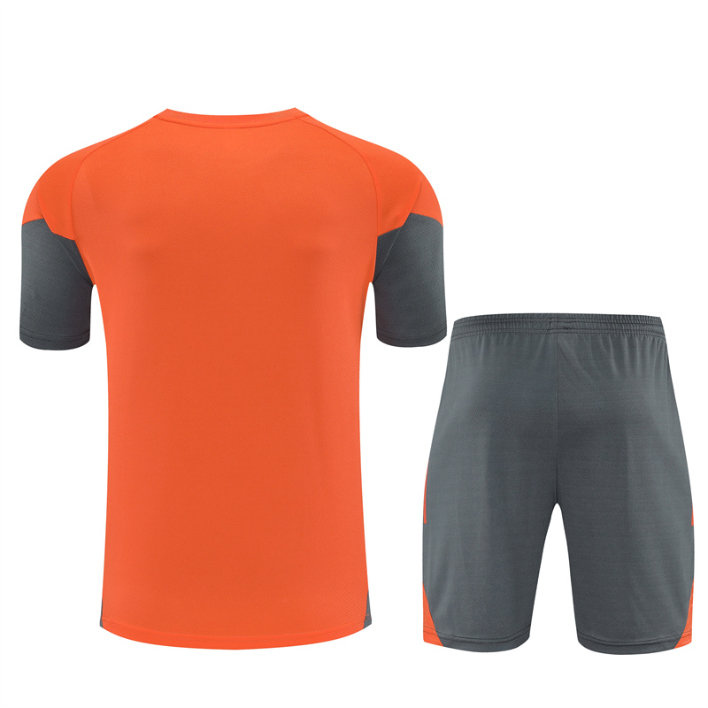 Adult/ Kids Bayern Munchen 25/26 Short Sleeves Training suit Orange