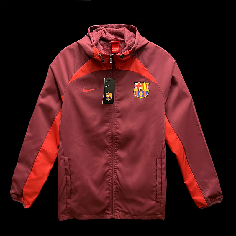 Windbreaker Barcelona Red S-XXL