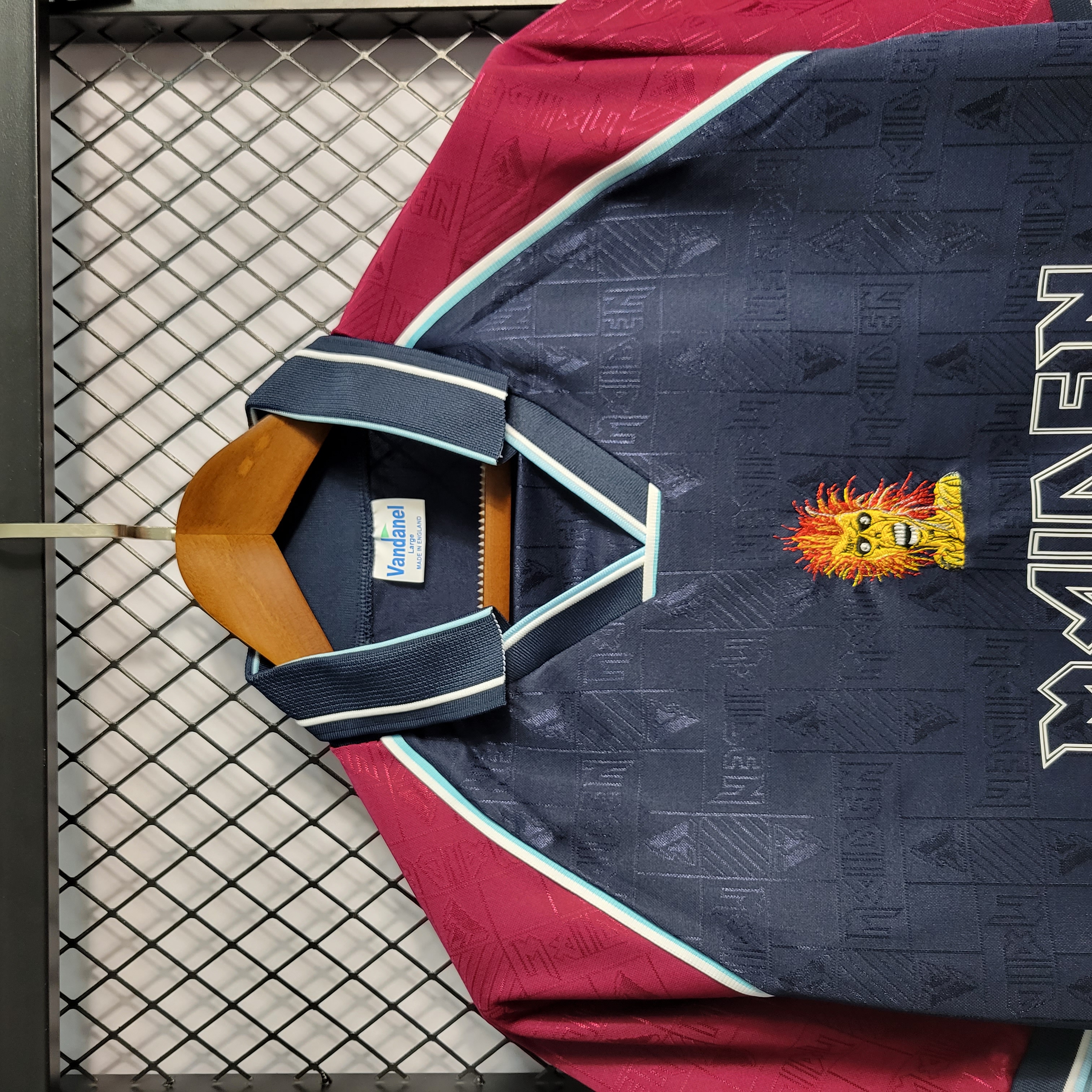 Retro  Iron Maiden * West Ham 1999 Home