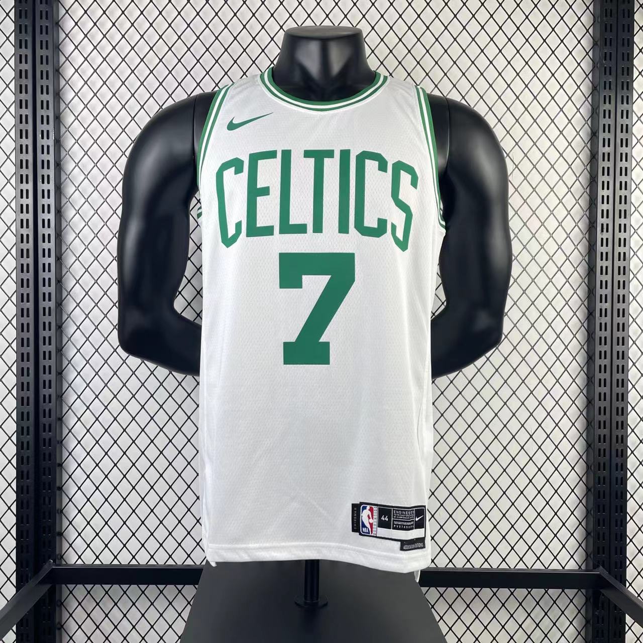 23 Season Boston Celtic White No.7 Brown