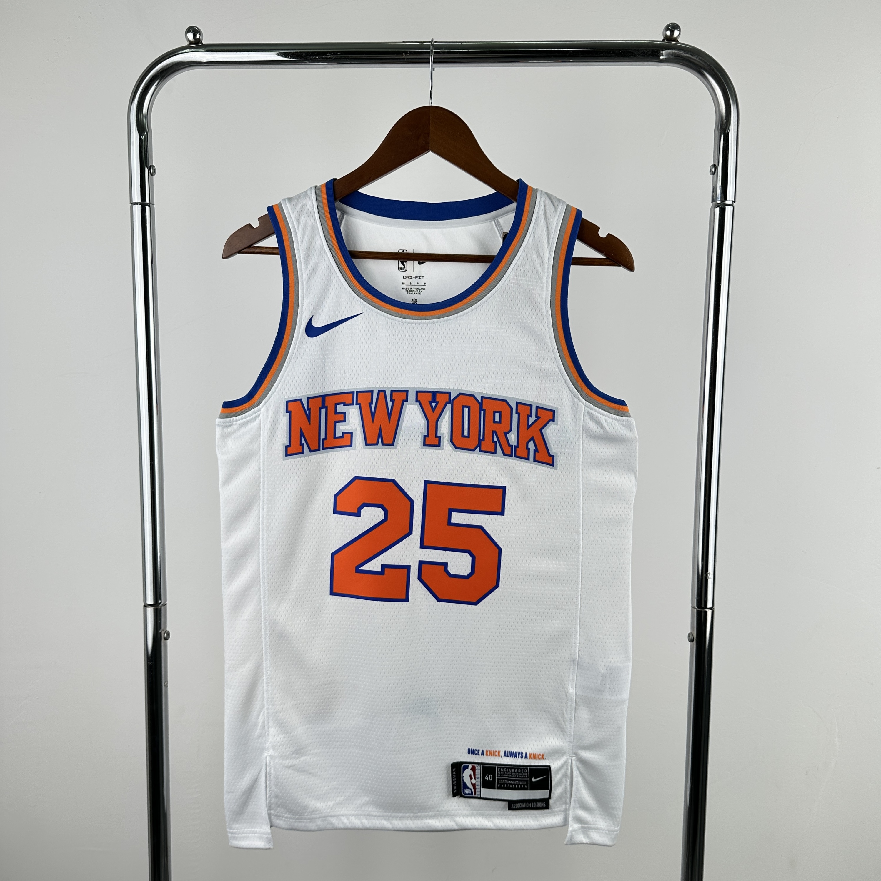 New York Knicks White  No.25