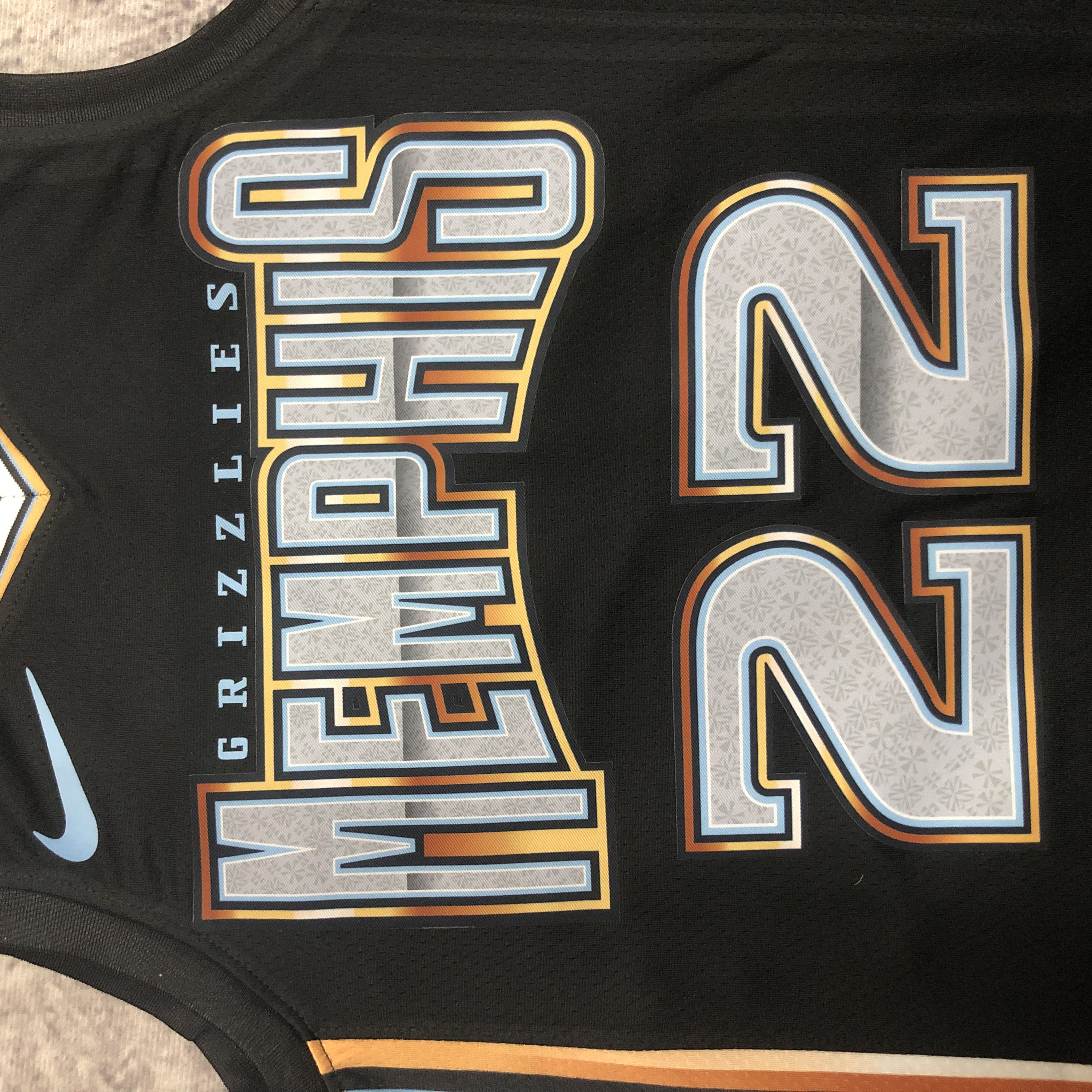 23 Season Grizzlies City Edition No.22 S-XXL