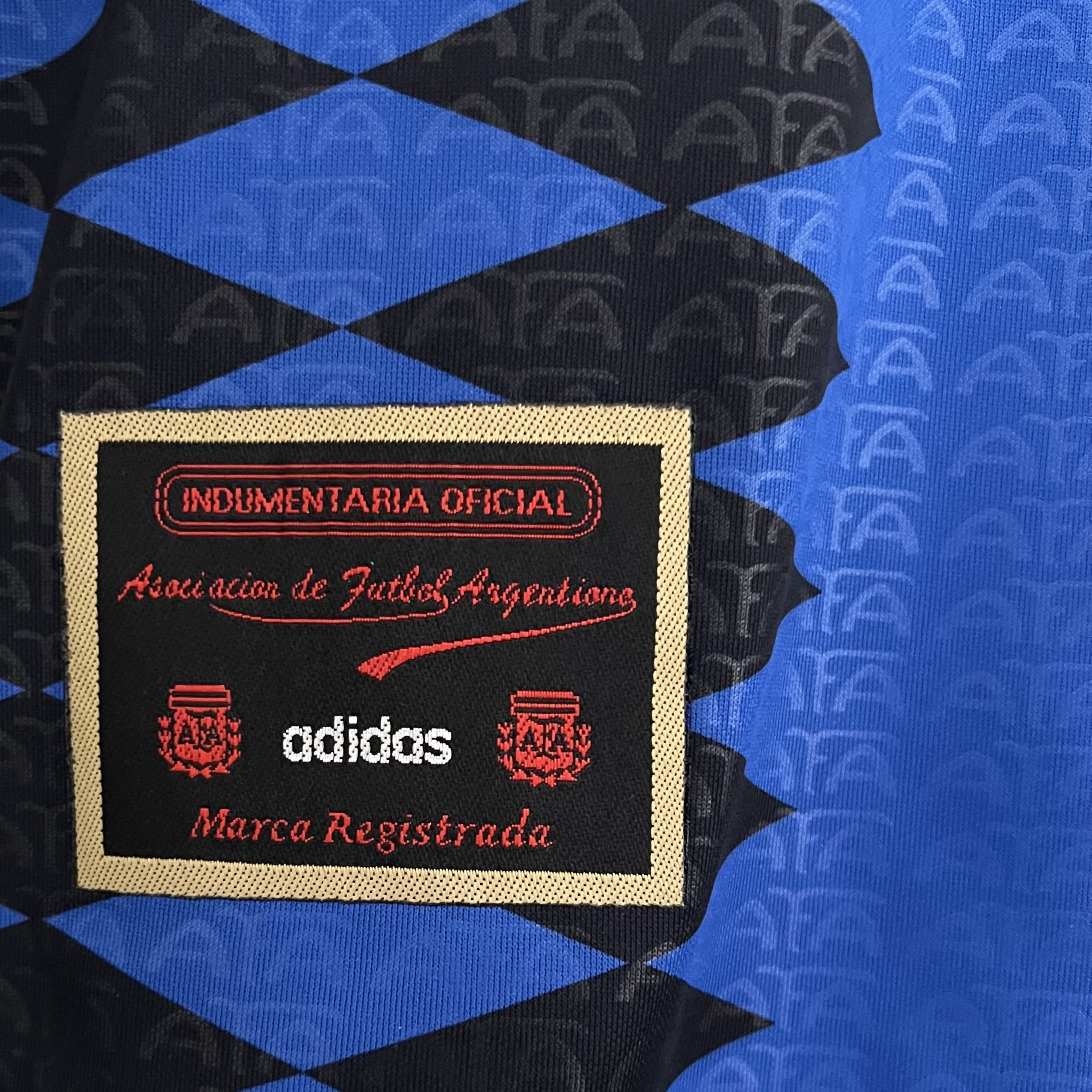 Retro Argentina 1994 Away Blue