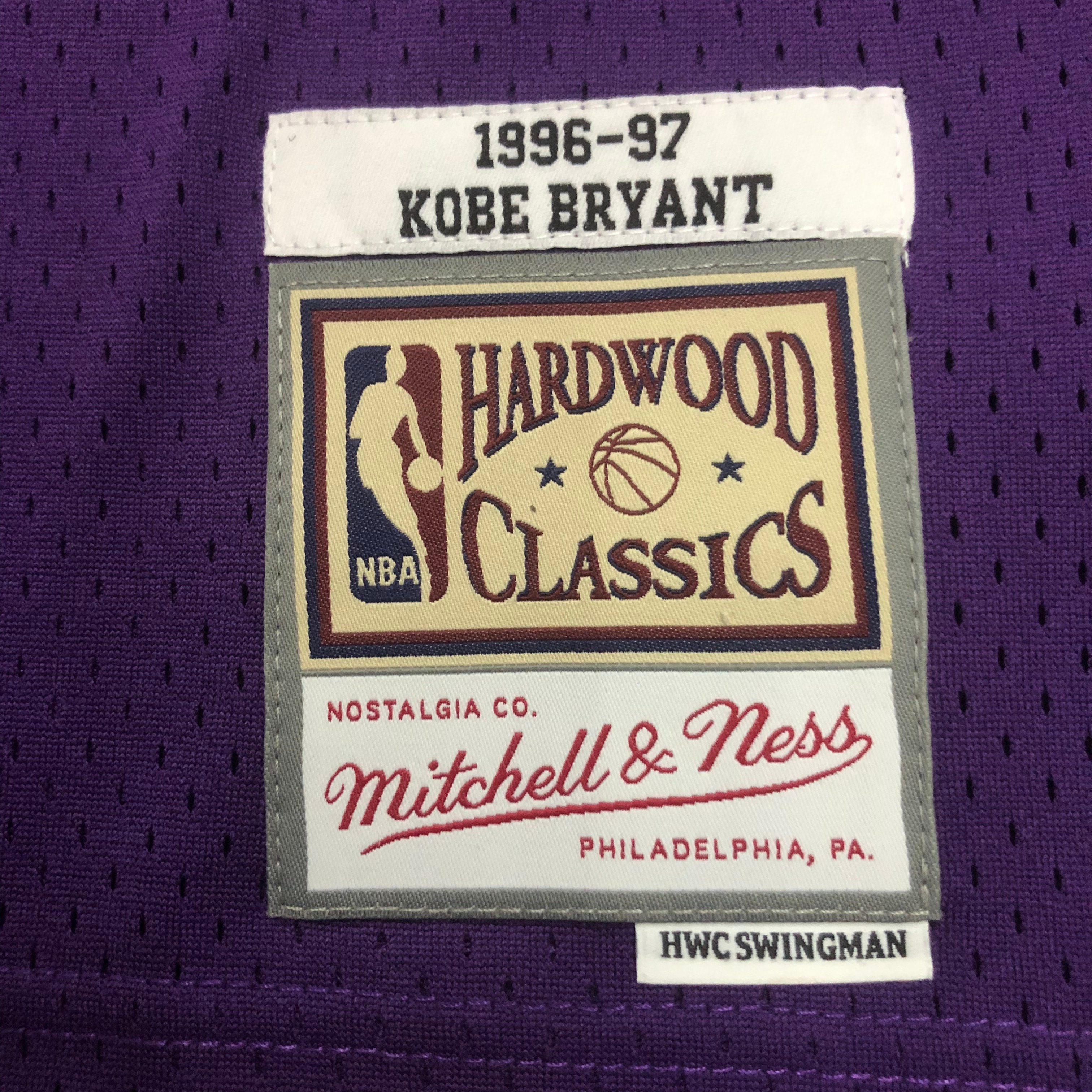 MN Heat Press Retro: 96/97 Season Purple Hardwood Classics   Lakers
