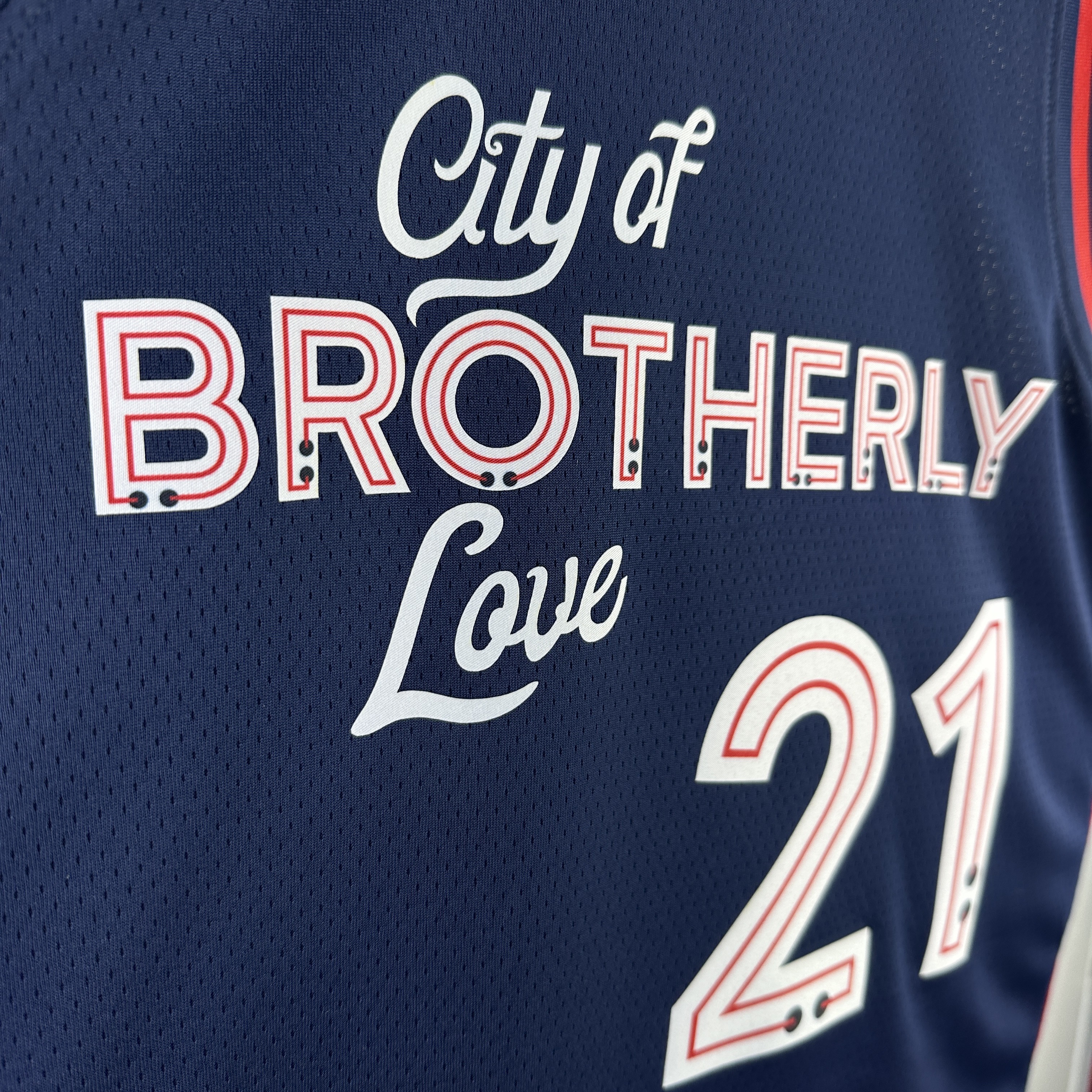 24 Season Philadelphia 76ers City Edition  #21