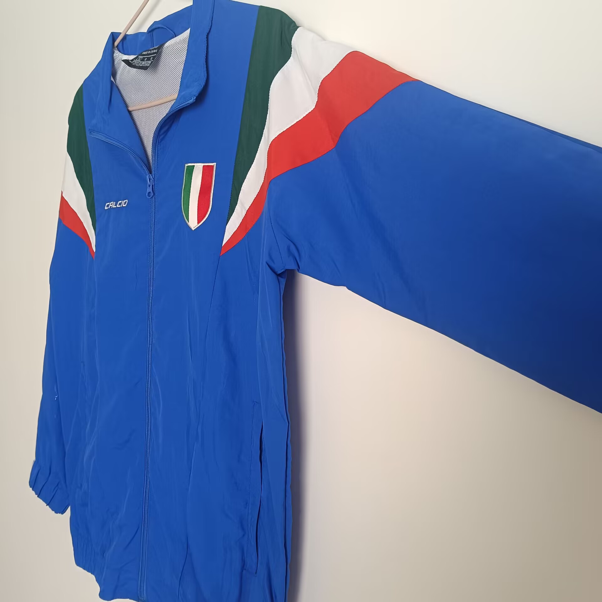 Italy Blue windbreaker