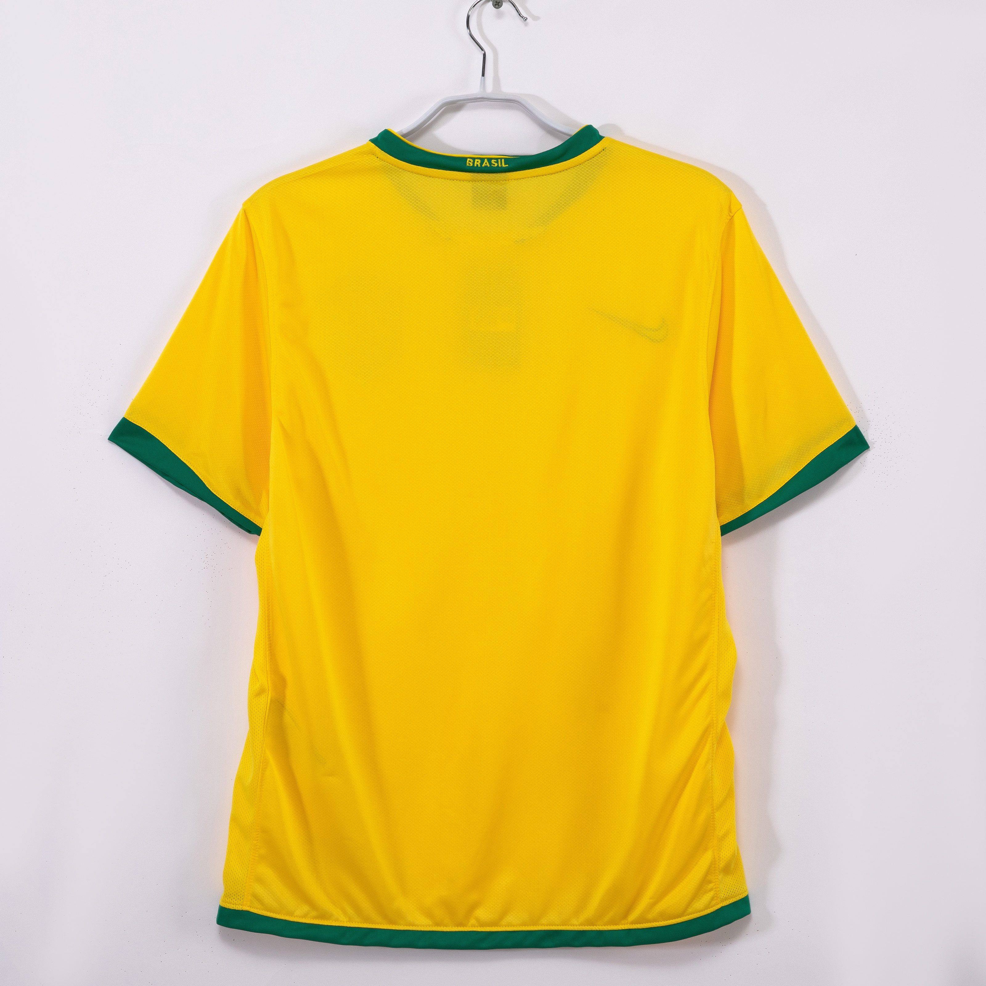 Retro  Brazil 2006 Home Yellow