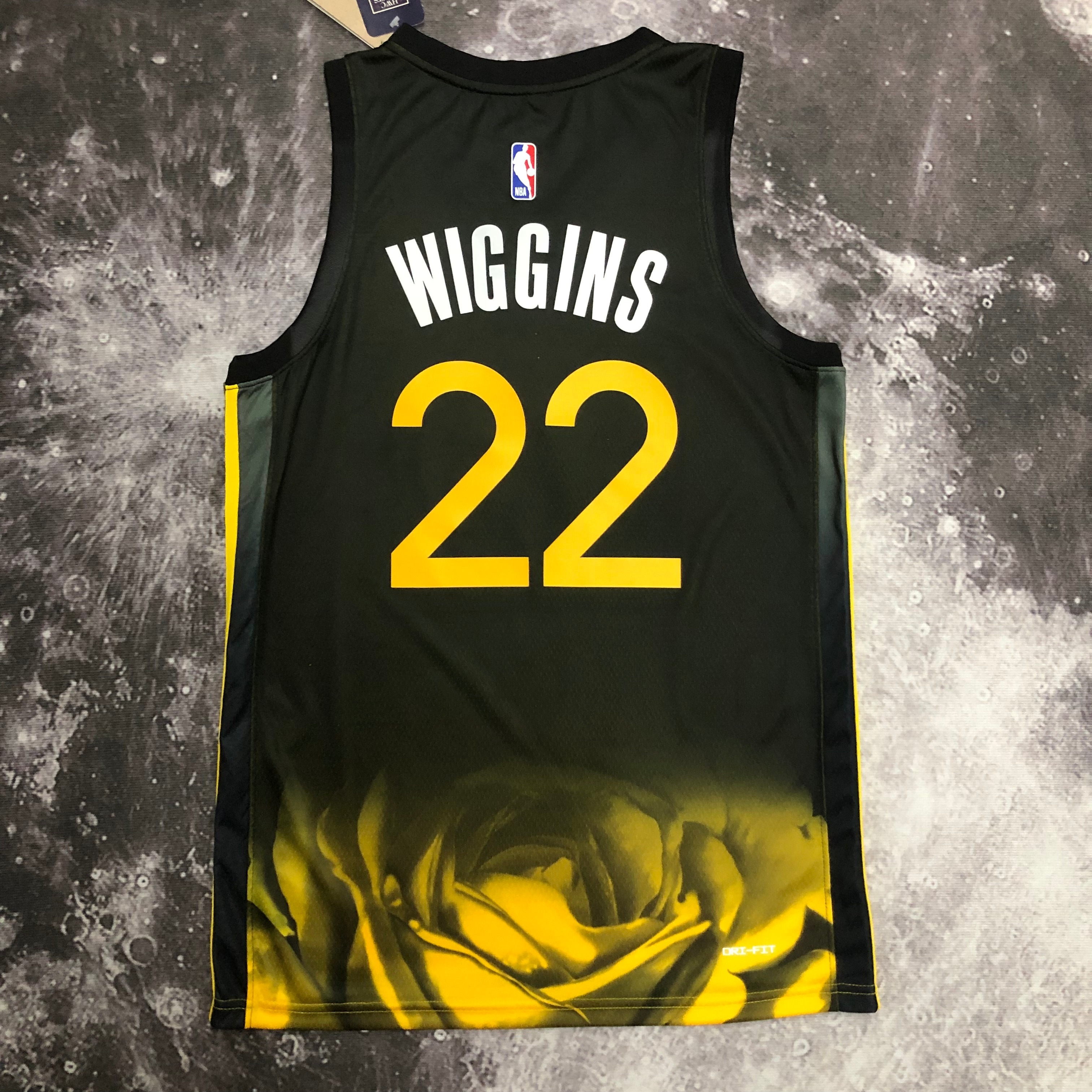 Season 23 Warriors City Edition No.22 Wiggins