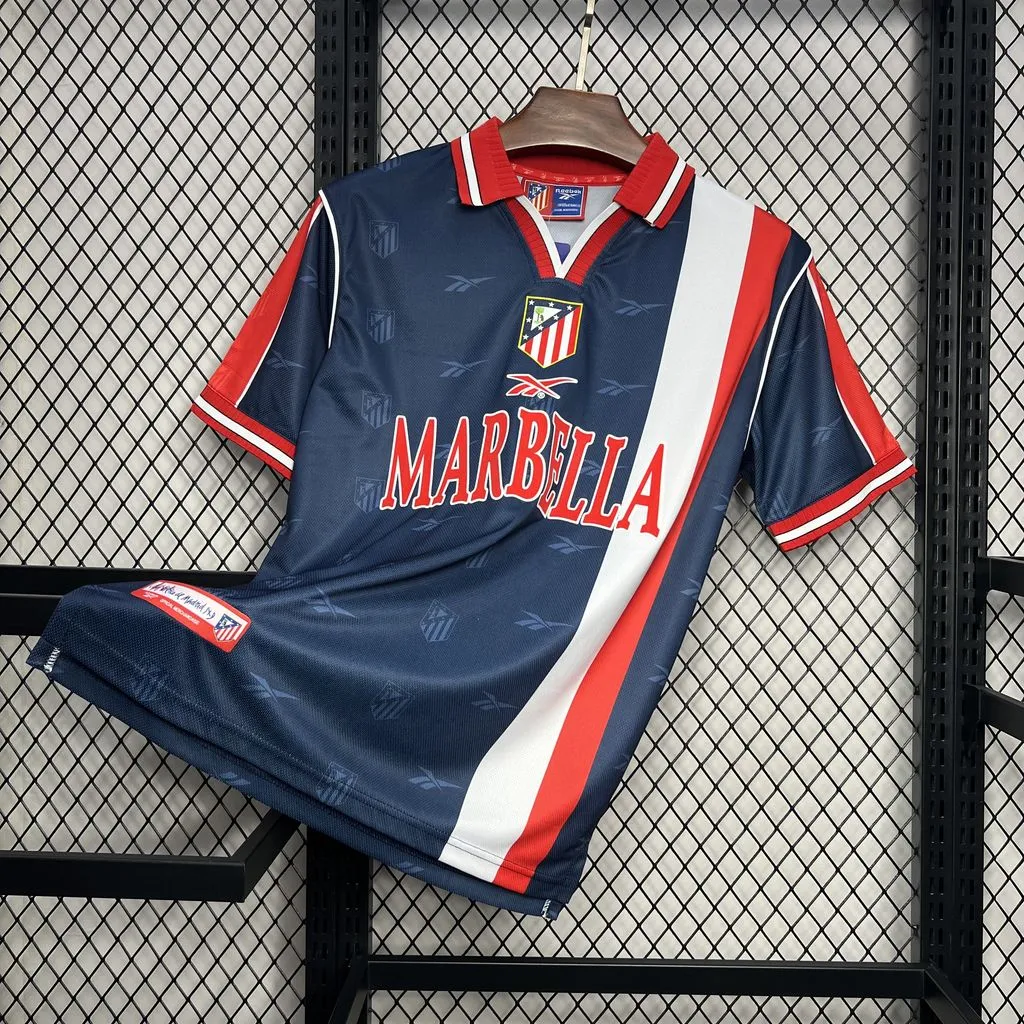 Retro 98/99 Atletico de Madrid Away  Size: S-XXL