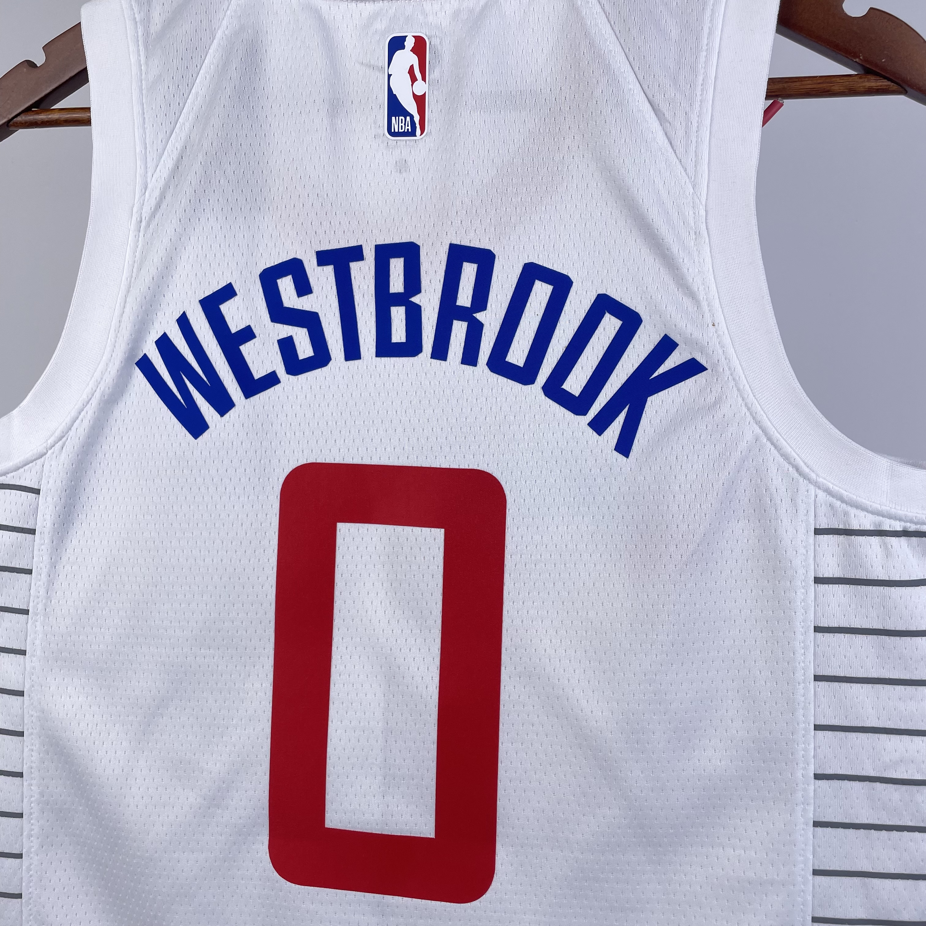 23 Season Los Angeles Clippers Home White  No.0 Westbrook