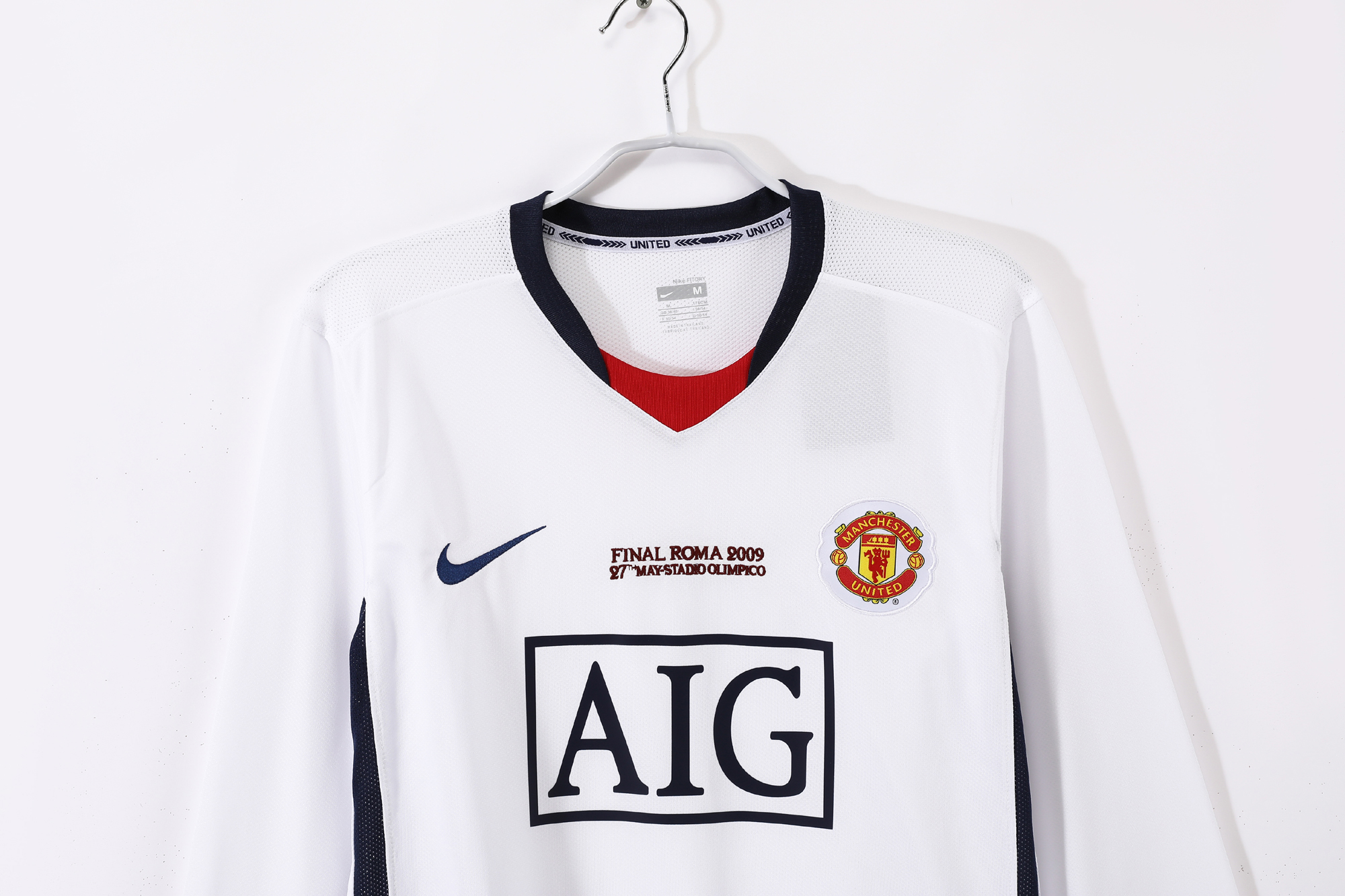 Retro Manchester United 08/09 Away UCL Final Long Sleeves