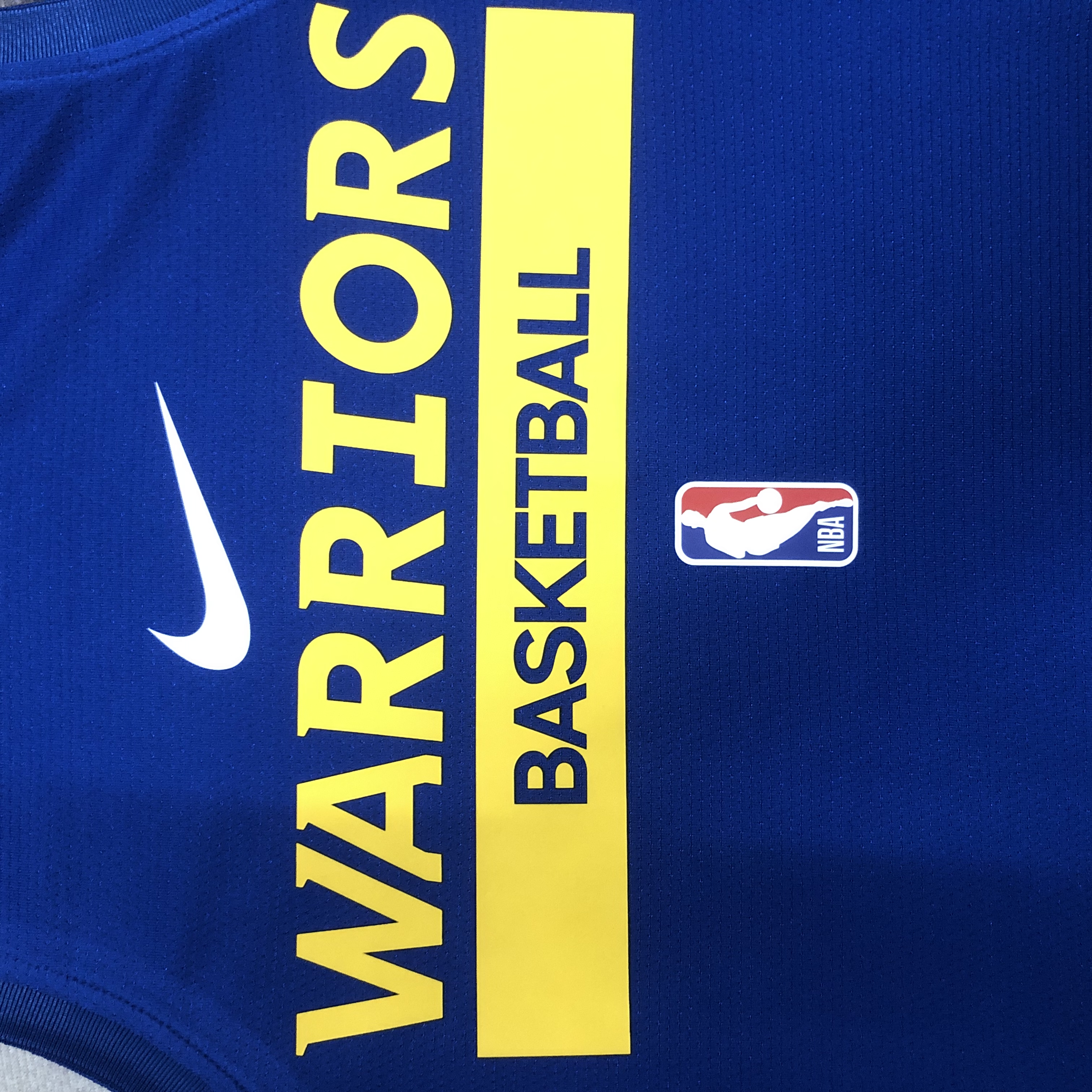 23 Season Warriors Blue Player Edition Training Vest