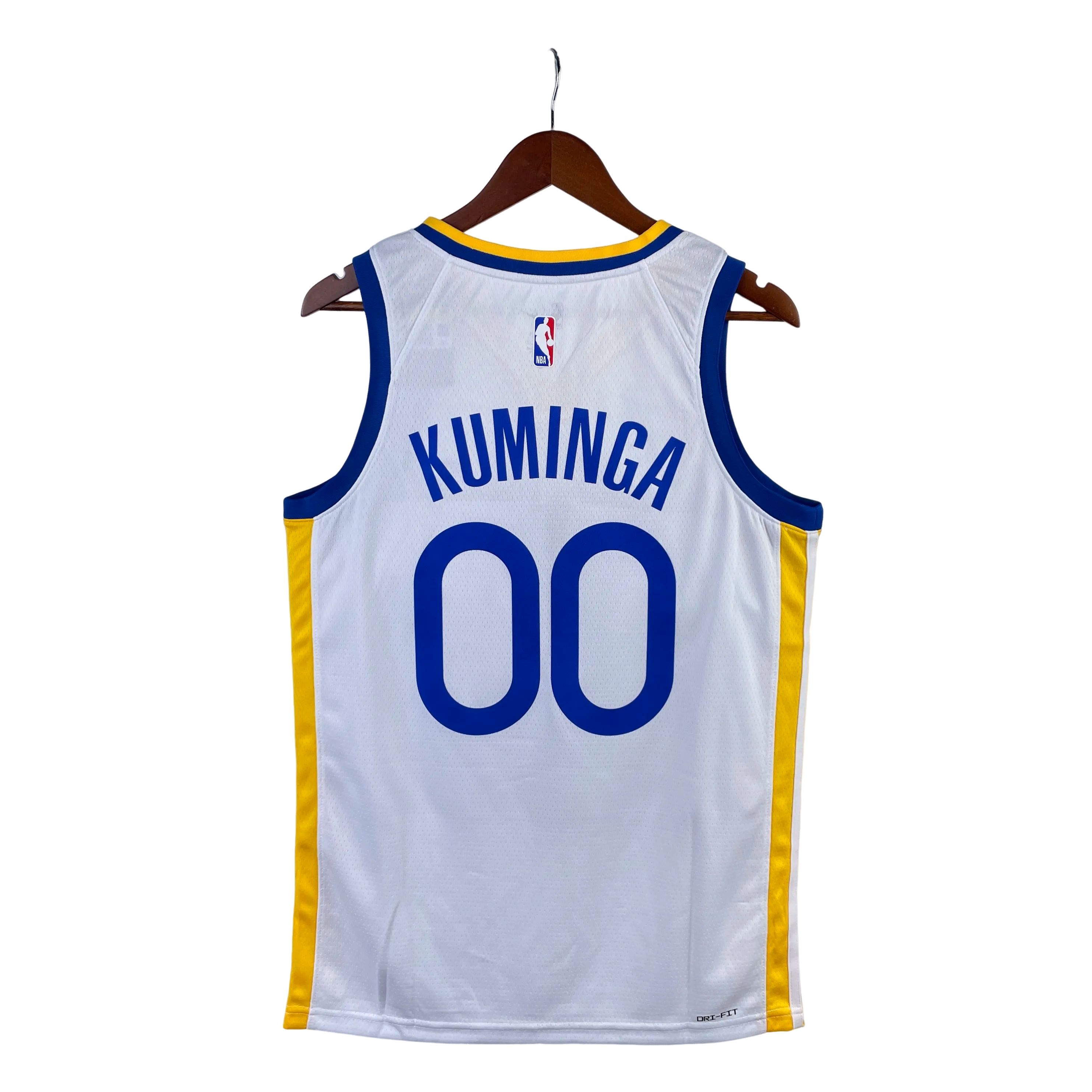 23 Season Warriors V-neck White No.00 Kuminga