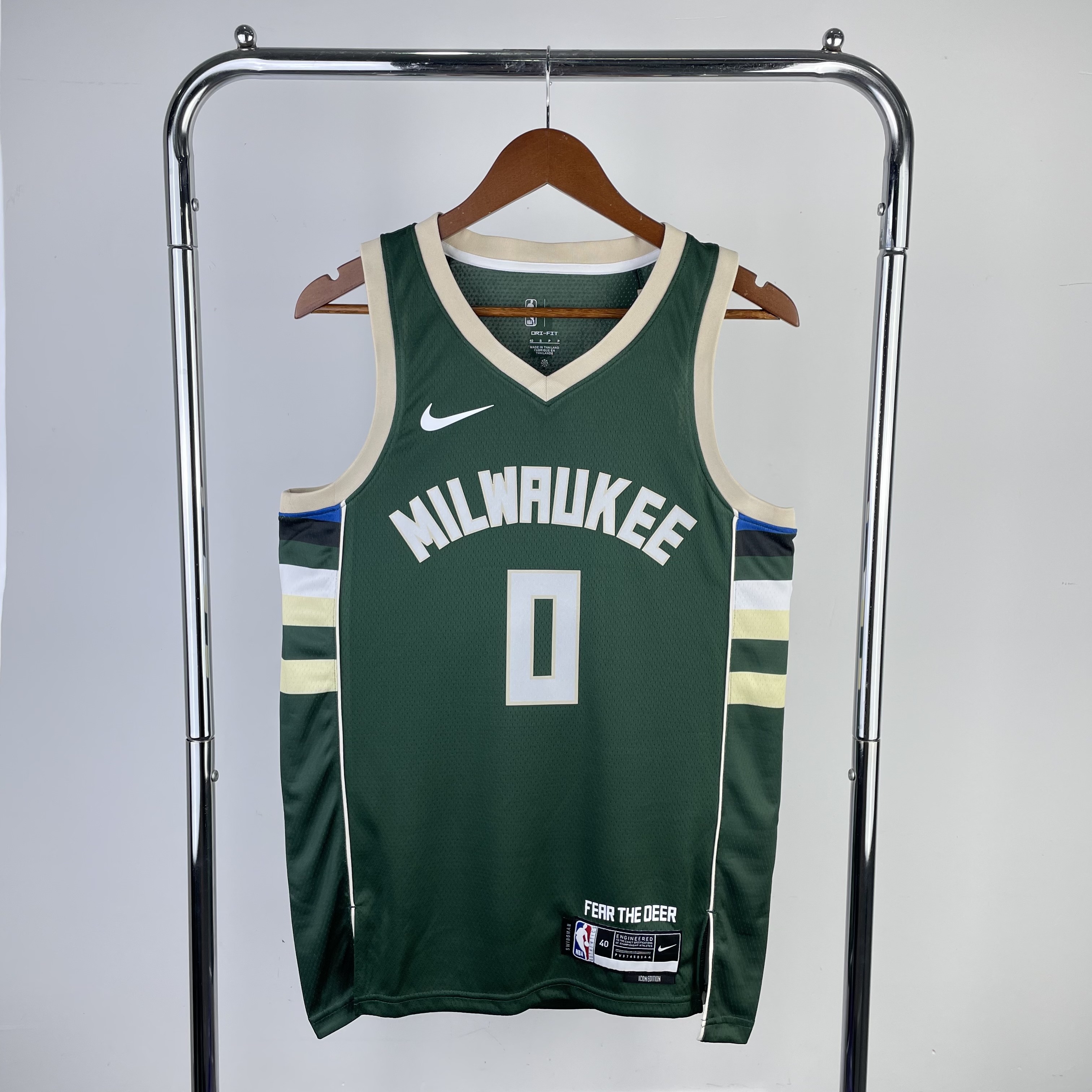 23 Season Milwaukee Bucks Away Version  No.0 Lillard