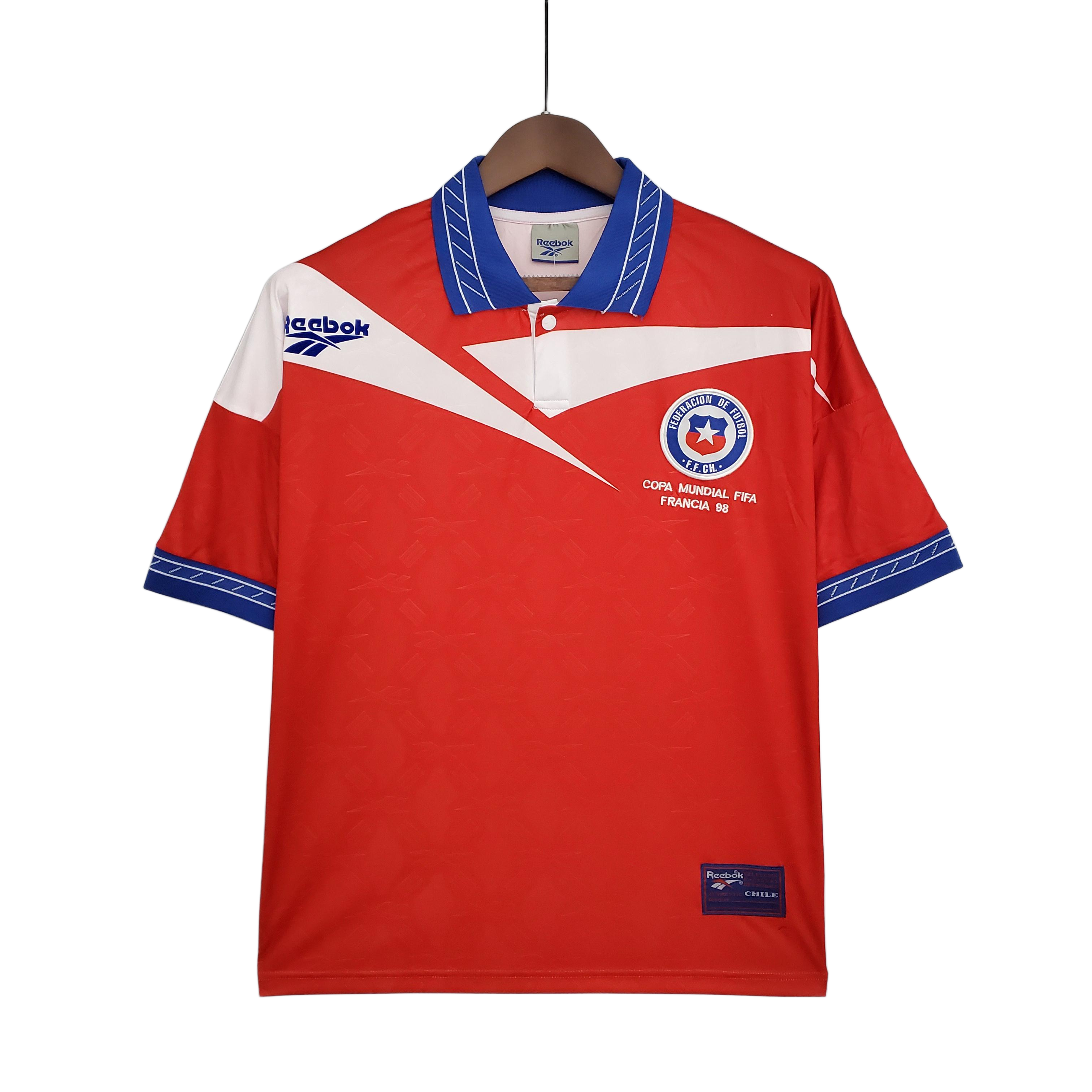 Retro Chile 1998 Home S-XXL