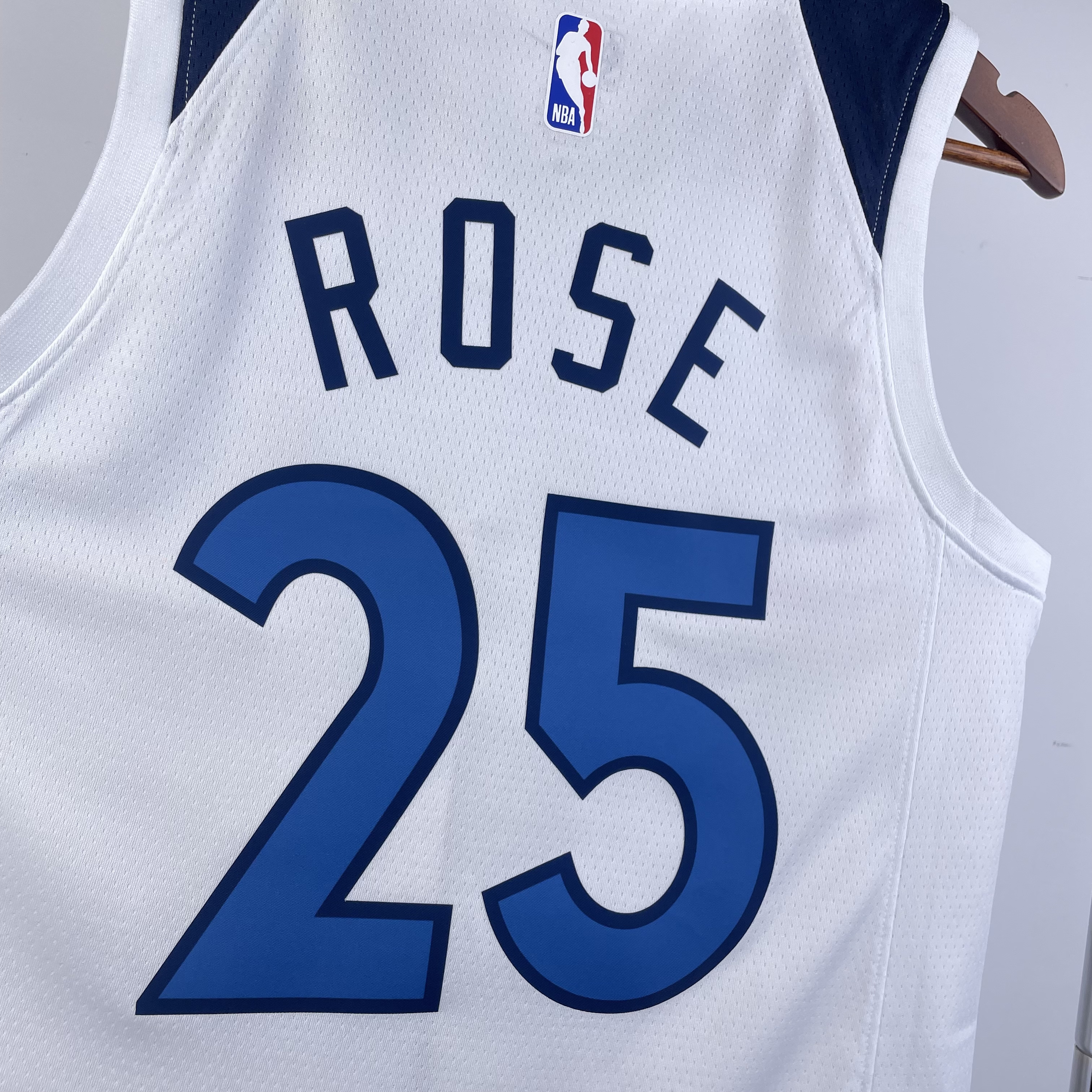 23 SEASON MINNESOTA TIMBERWOLVES HOME  NO.25 ROSE