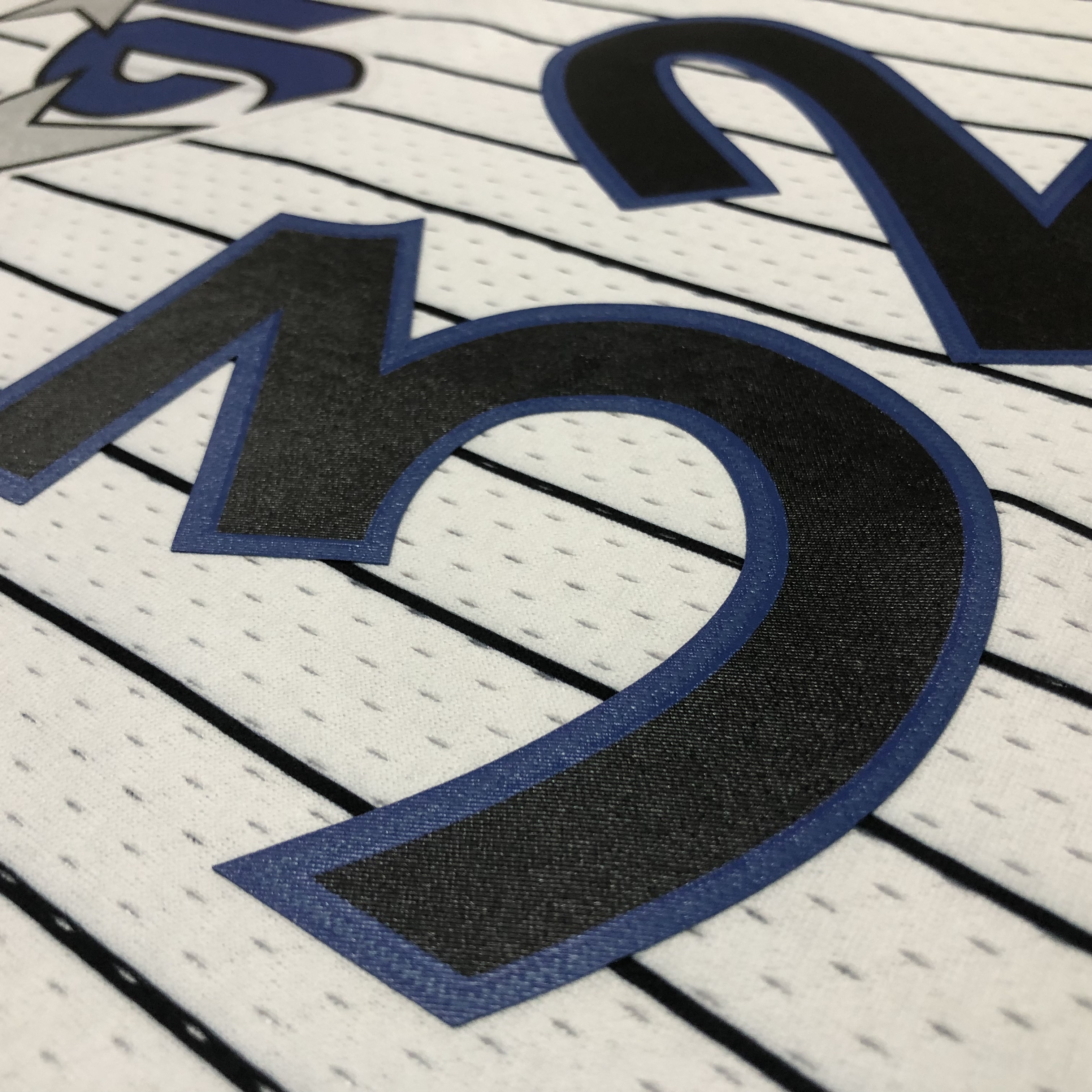 MN Heat Press Retro: ORLANDO MAGIC 94 Season White No.32