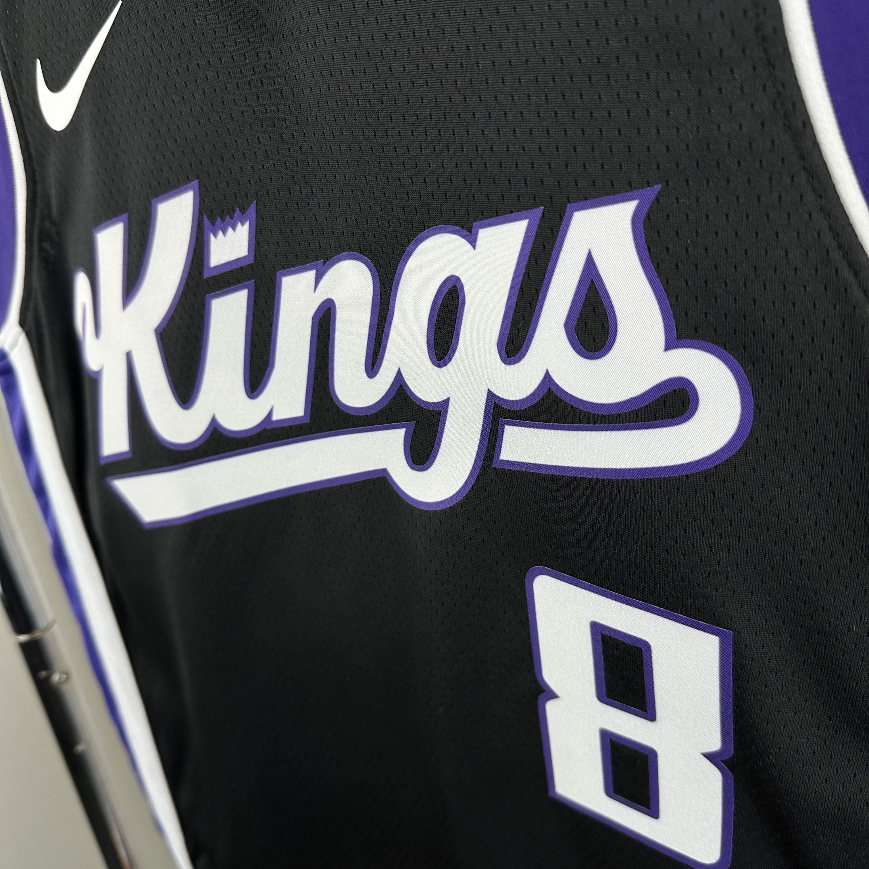 24 SEASON SACRAMENTO KINGS Away Black  #8 Lavine