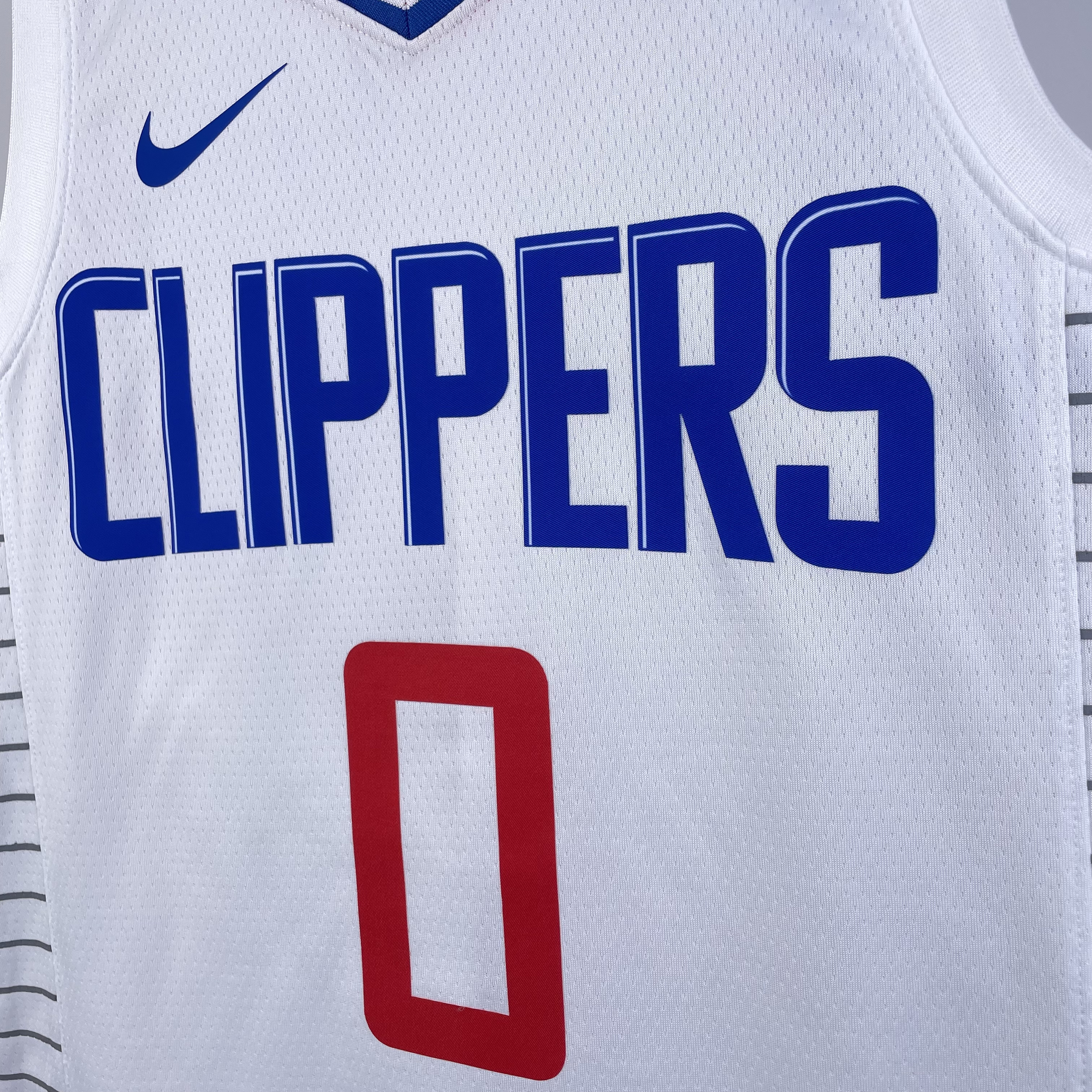 23 Season Los Angeles Clippers Home White  No.0 Westbrook