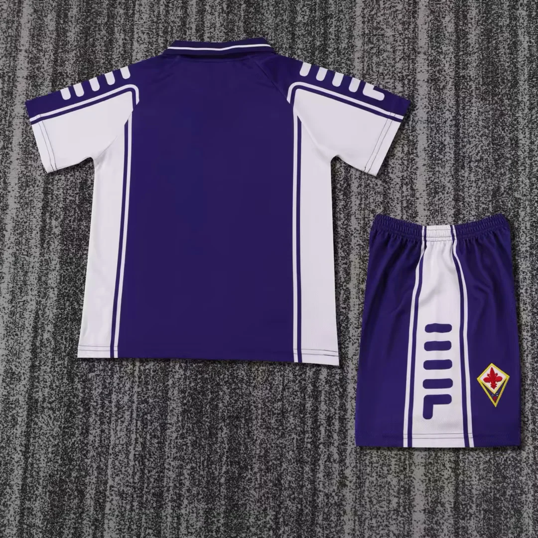 Kids Retro Kit Fiorentina 99-00 Home