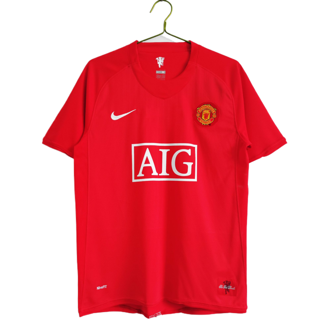 Retro Manchester United 07/08 Home Red