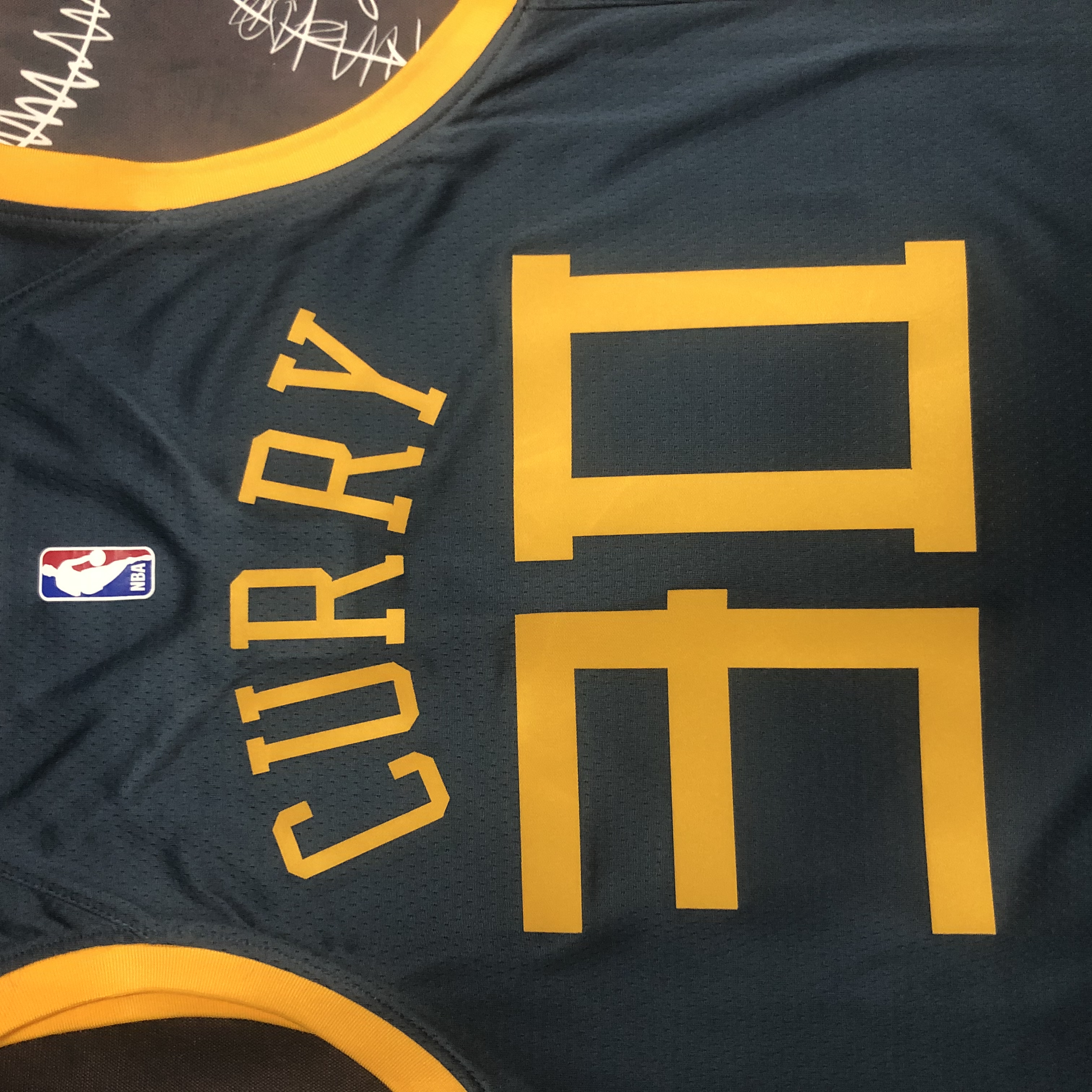 Season 18 Warriors No.30 Curry