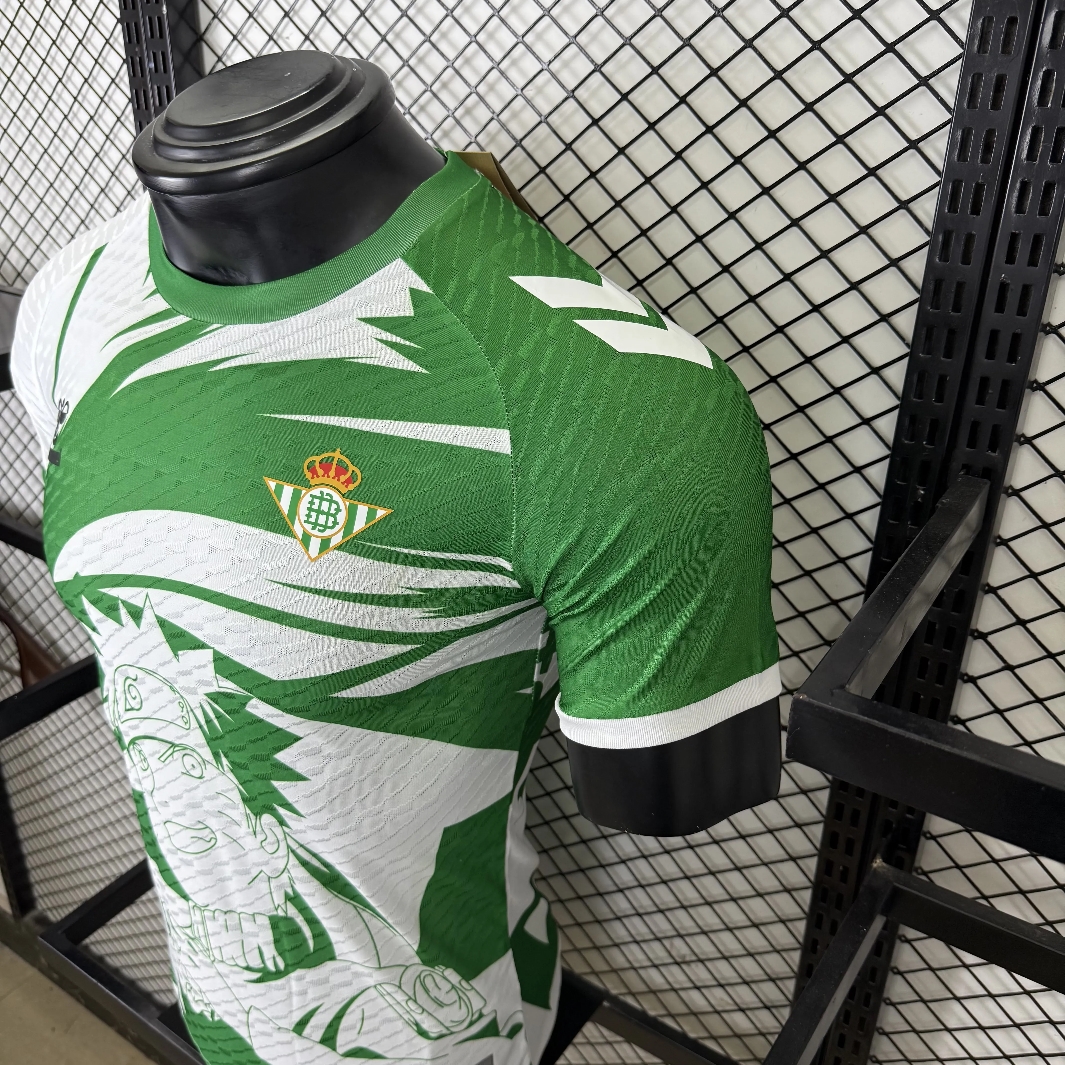 Player Version Betis NARUTO -ナルト- Shirt S-XXL