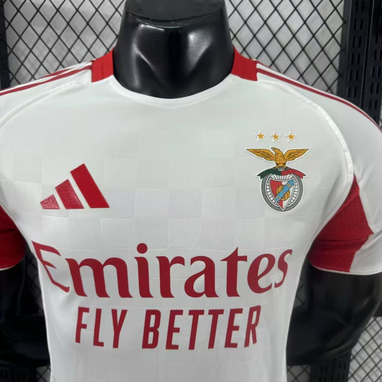 Player Version Benficα 25/26 Away White S-XXL