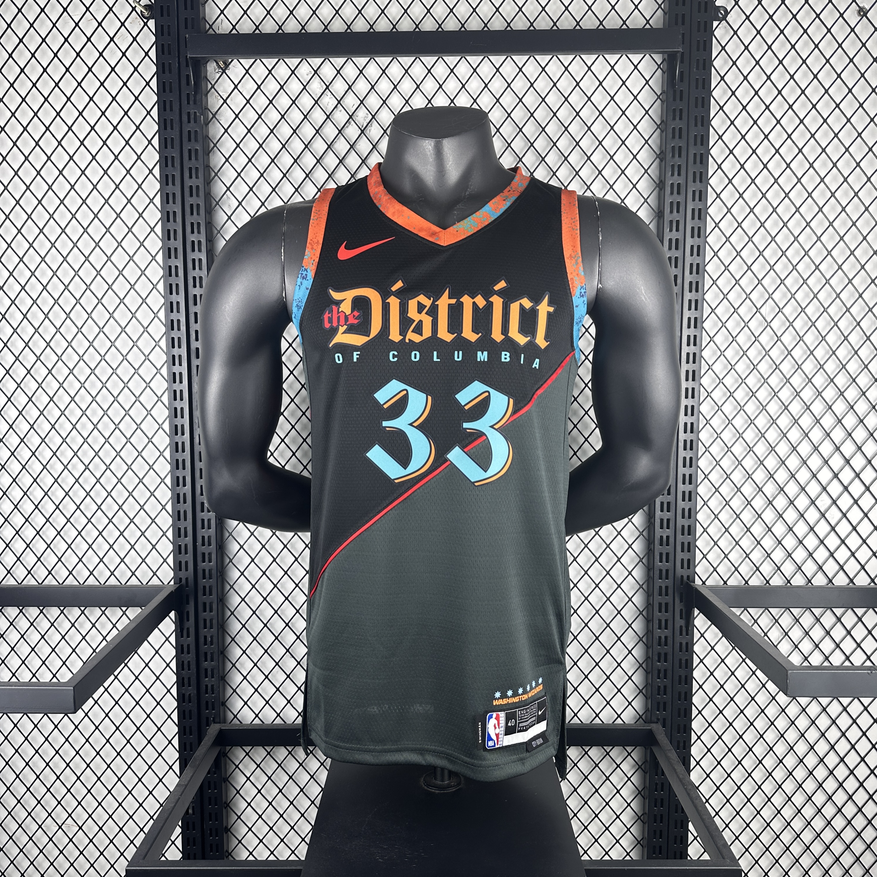 24 Season Washington Wizards City Edition No.33 kUZMA