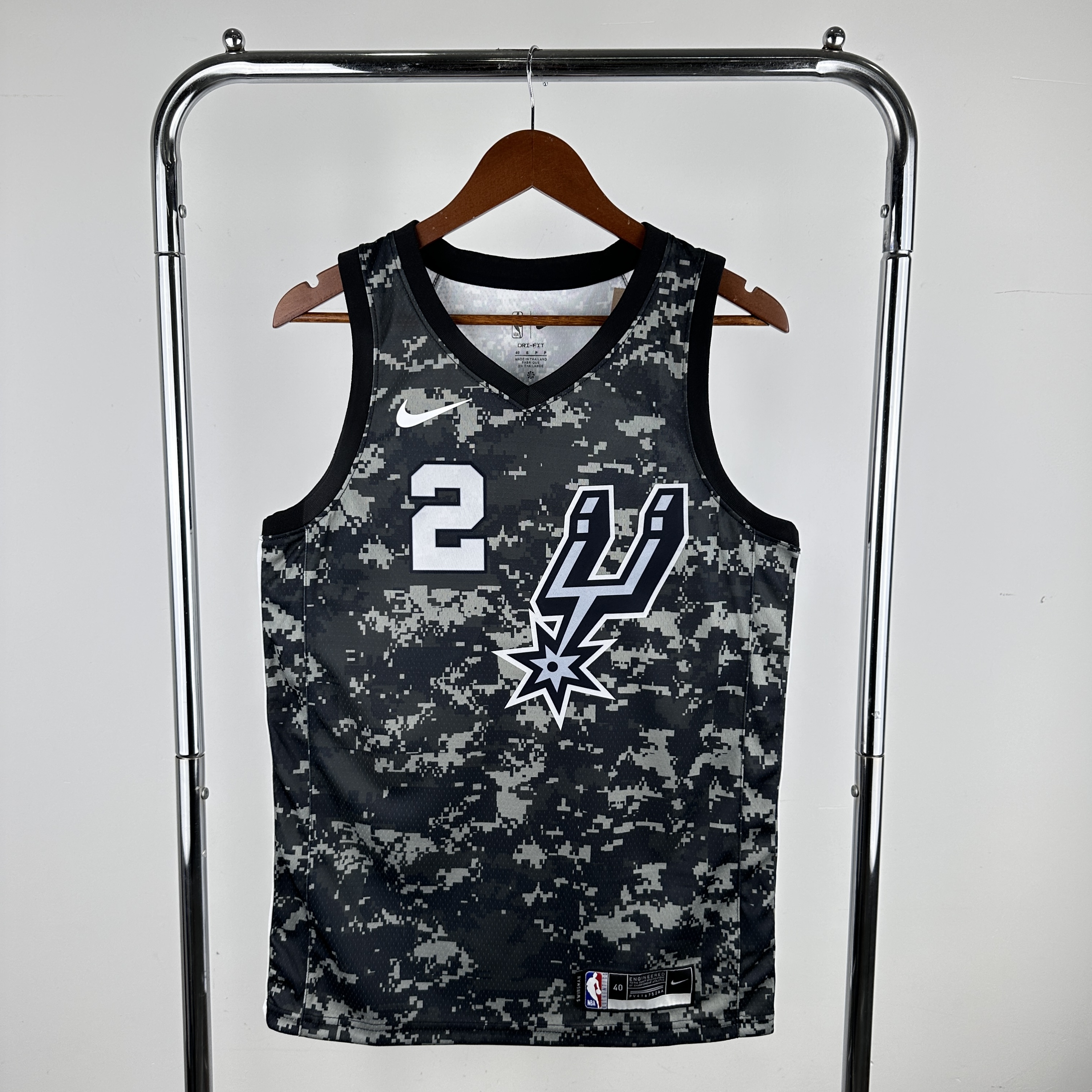 SAN ANTONIO SPURS CAMO  #2 LEONARD