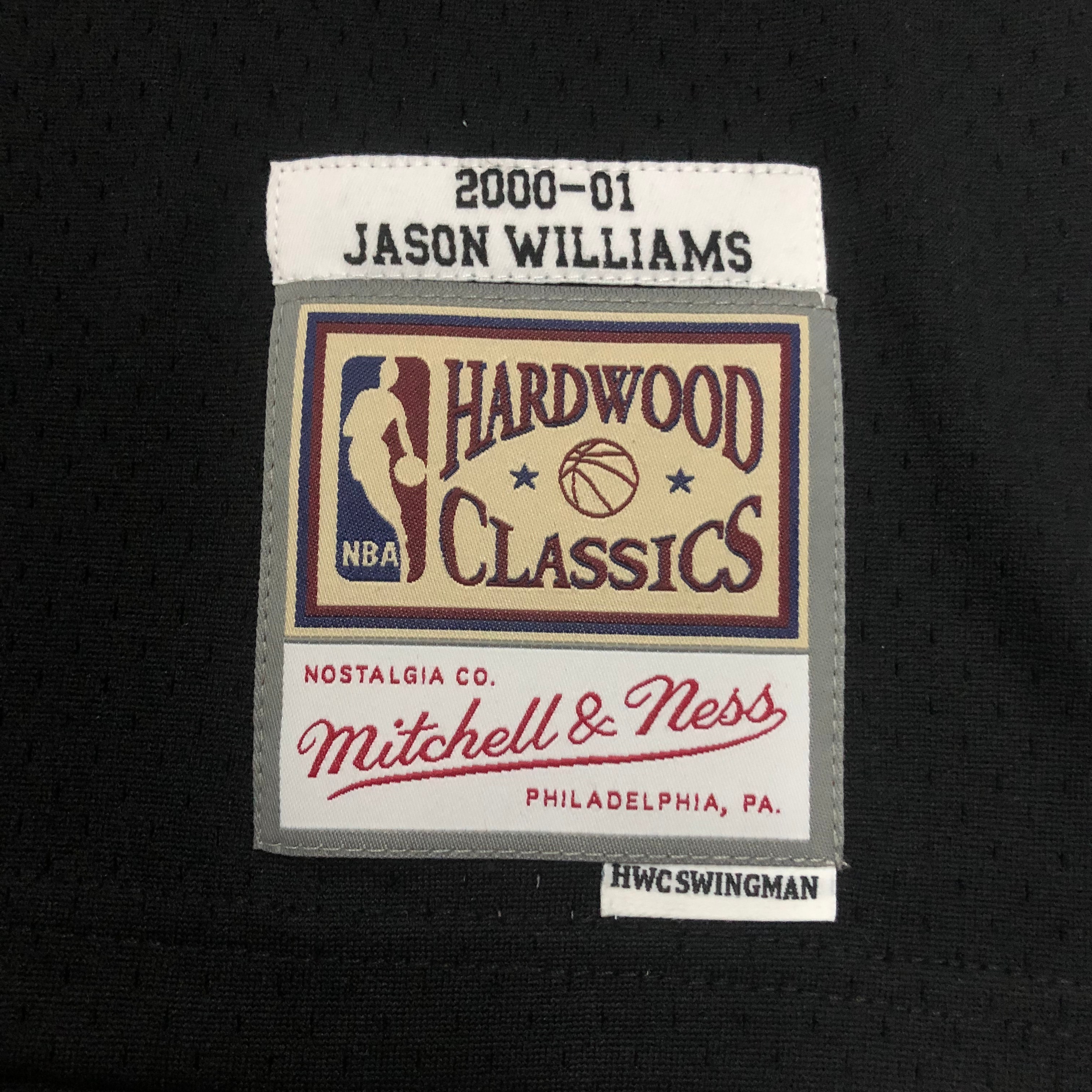 MN Heat Press Retro: Sacramento Kings 01 Season Blue No.55 WILLIAMS