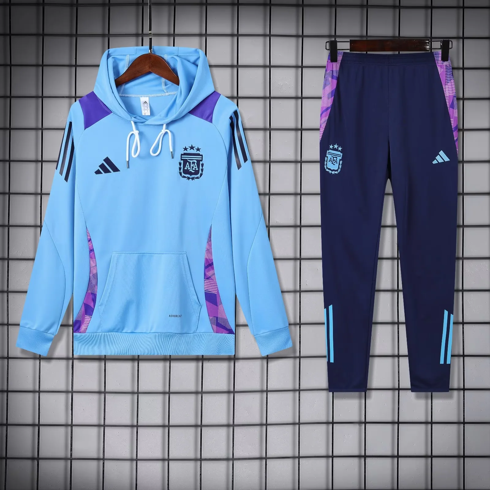 Hooded long-sleeve Argentina 24/25 suit