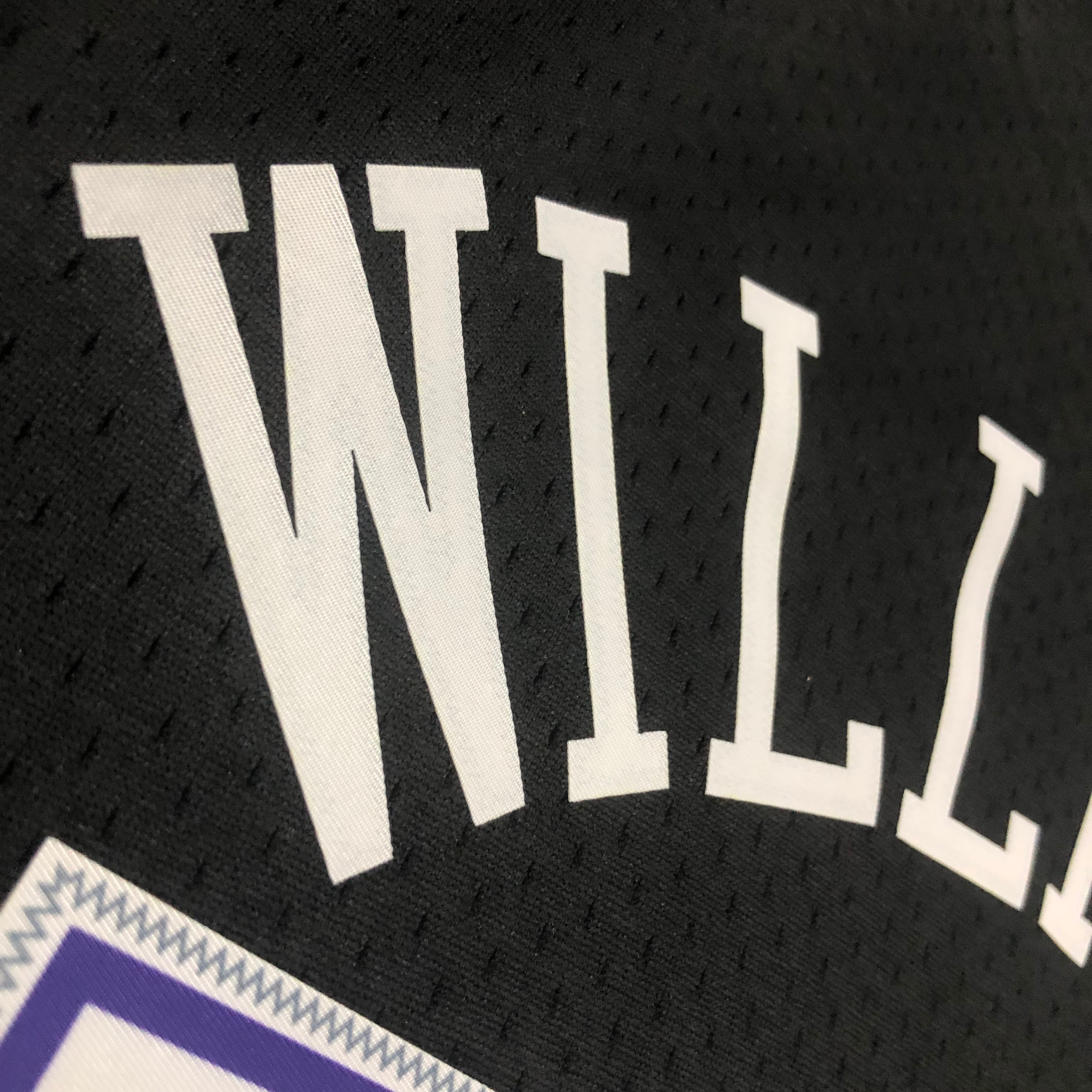 MN Heat Press Retro: Sacramento Kings 01 Season Blue No.55 WILLIAMS