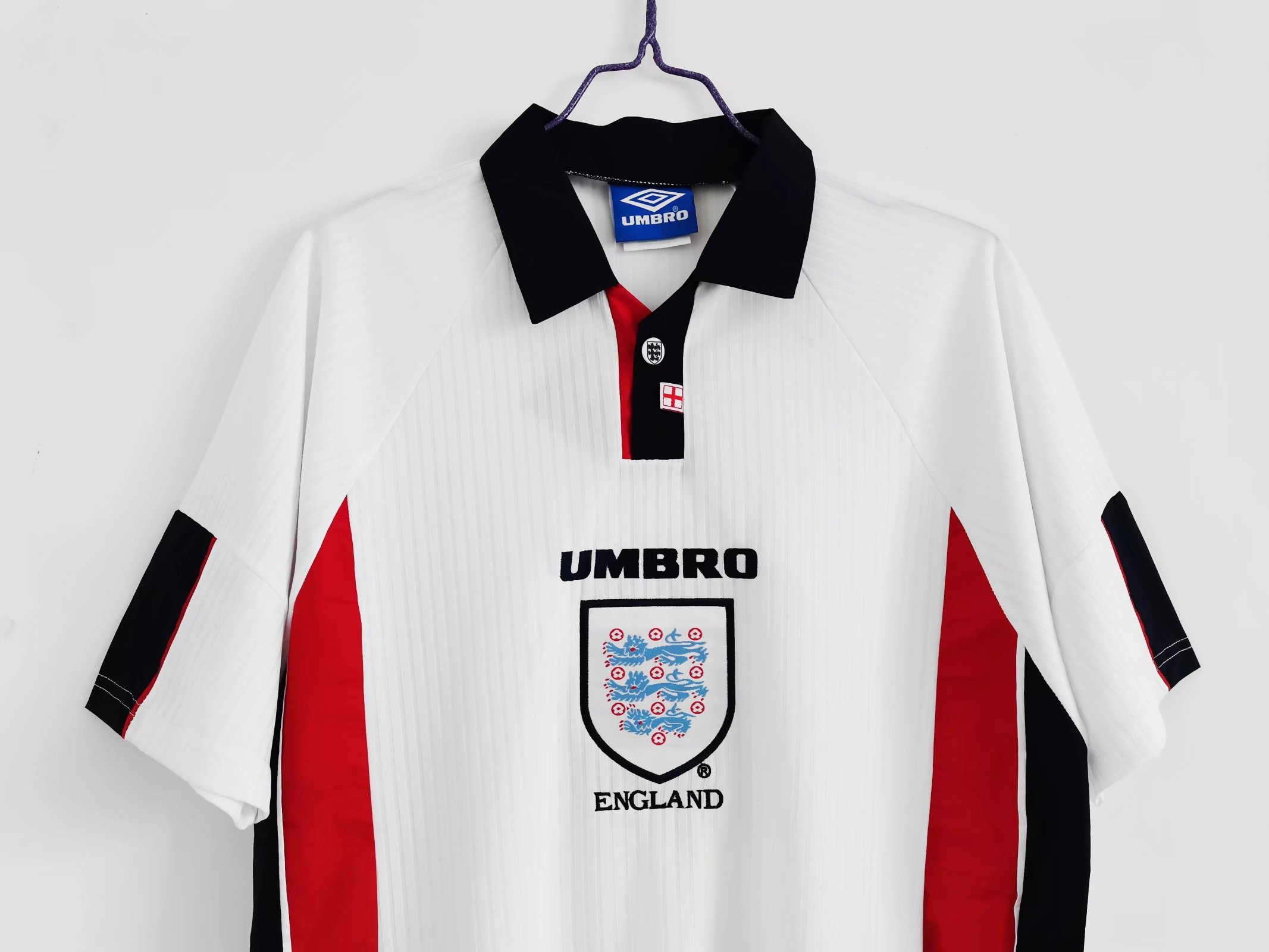 Retro  England 1998 Home White