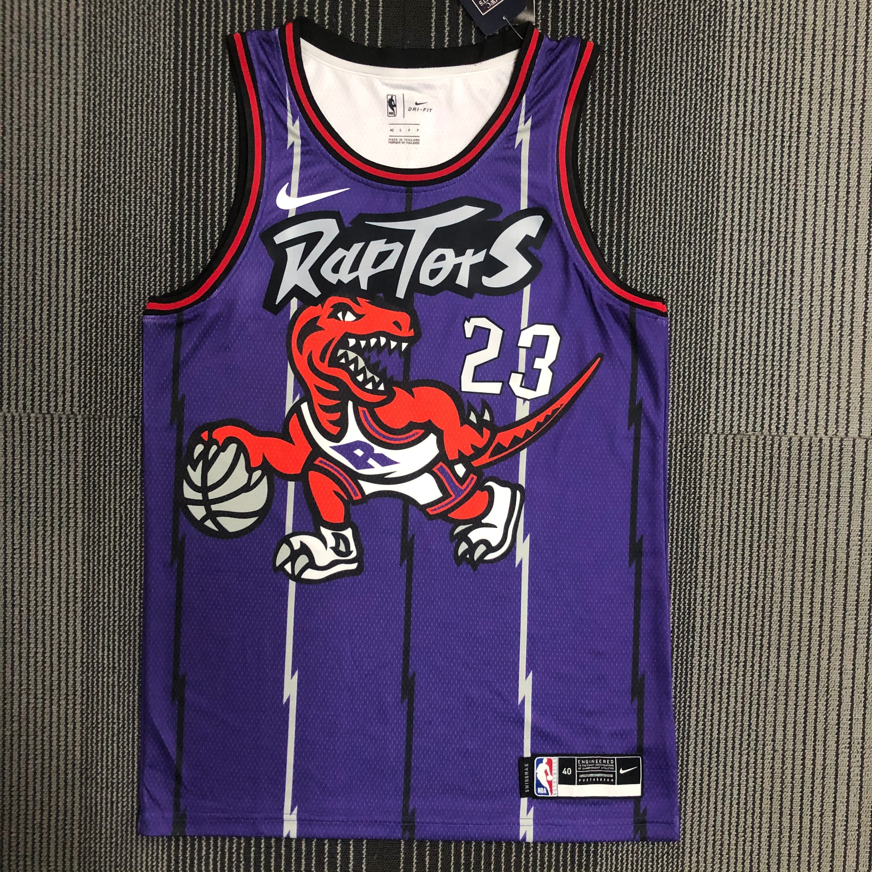 Toronto Raptors Purple  No.23 Vanvleet