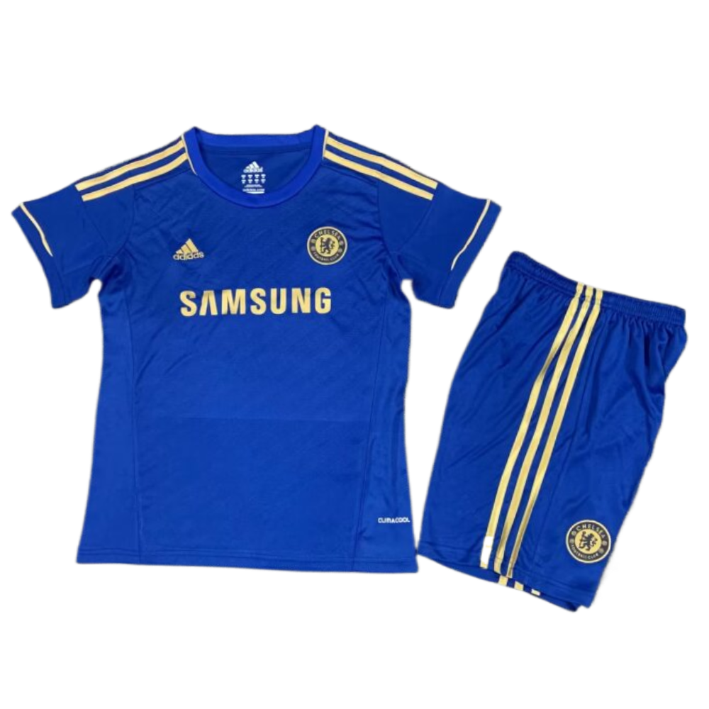 Kids Retro Chelsea 12/13 Home Blue