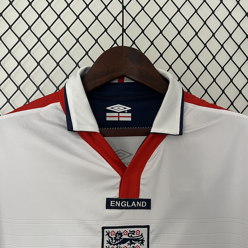Retro 2004 England Home Kit S-XXL