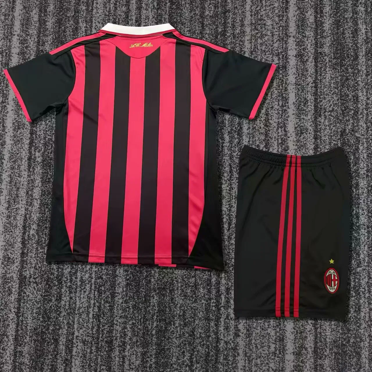 Kids Retro Kit AC Milan 09/10 Home