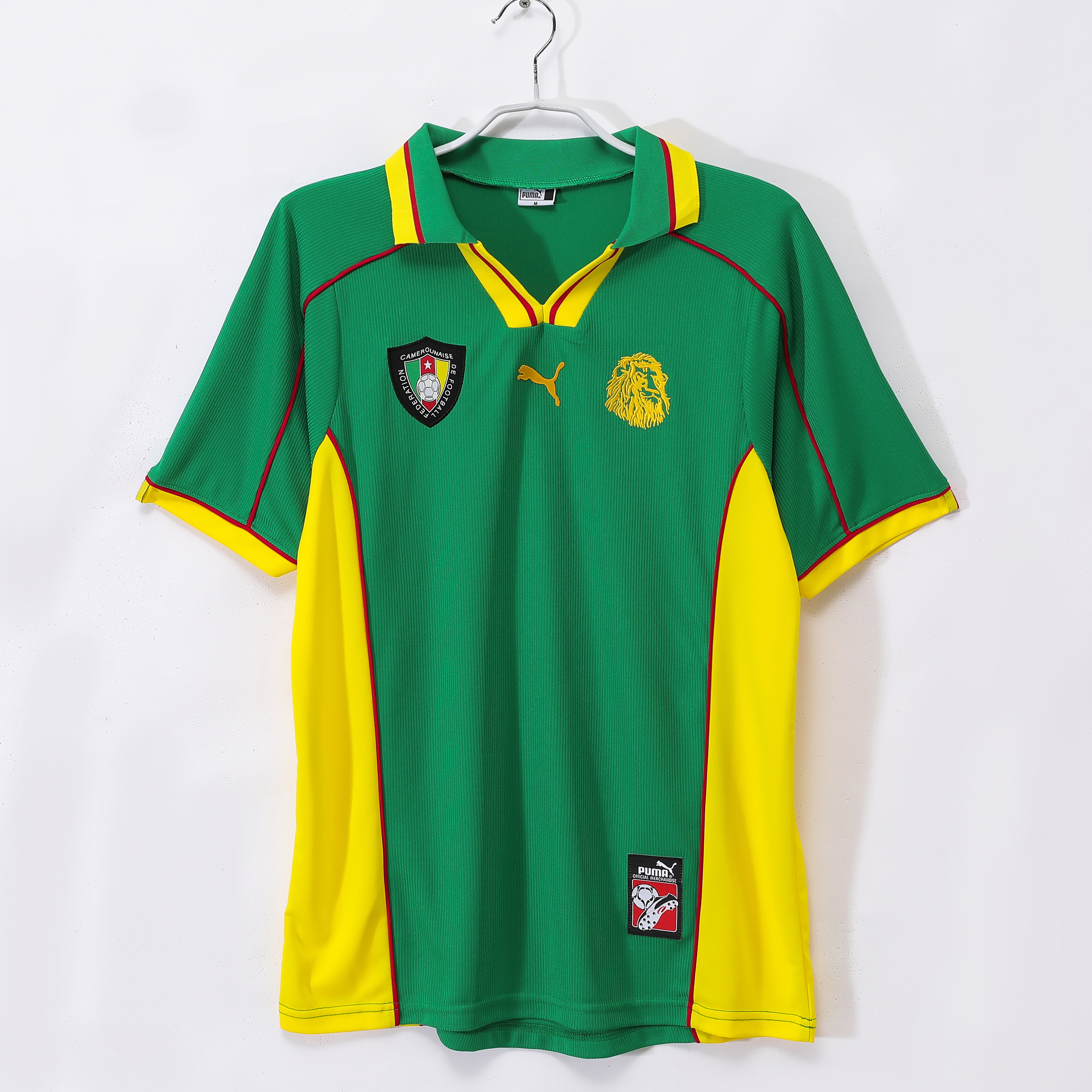Retro Cameroon 1998/99 Home Green  S-XXL