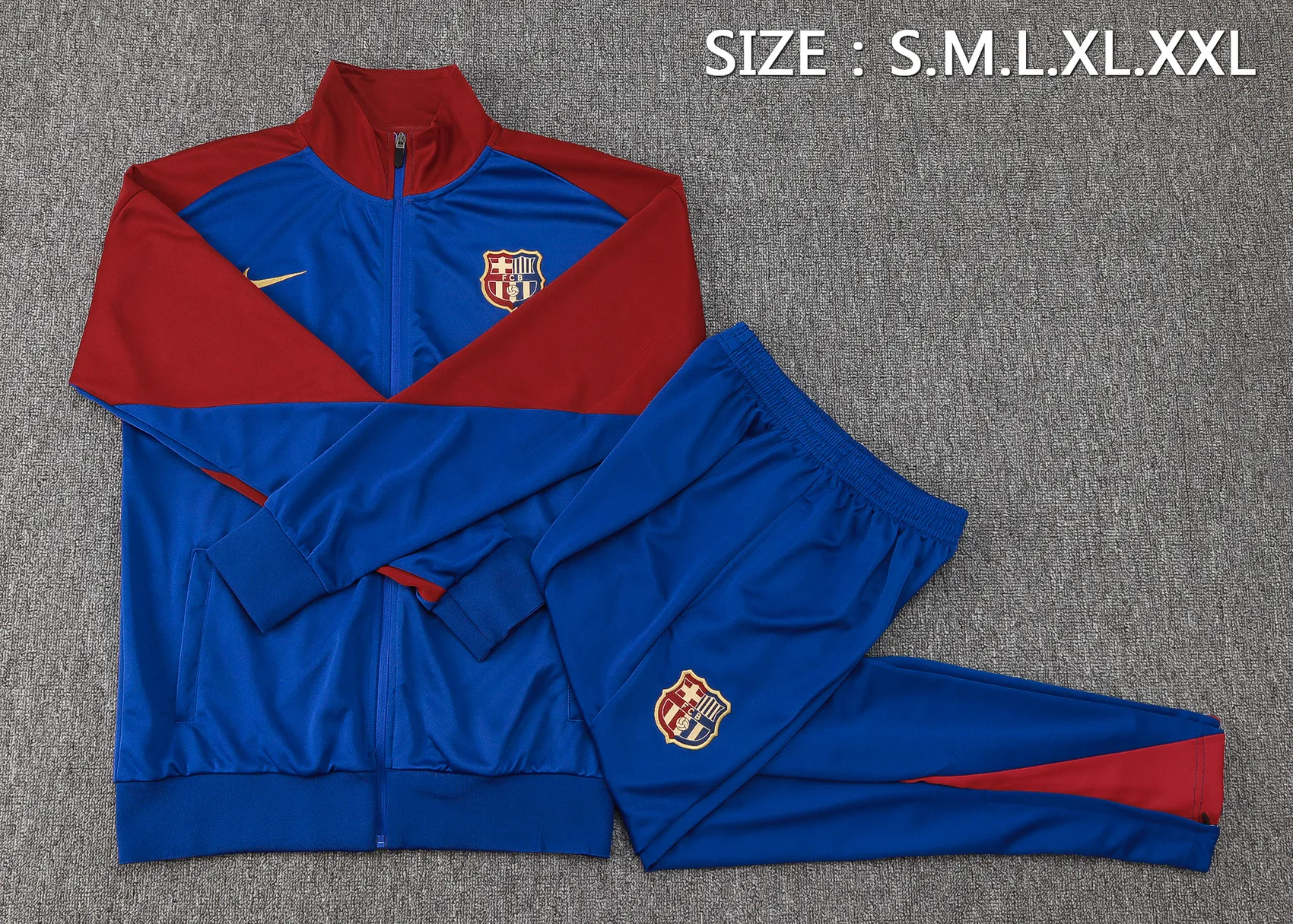 Barcelona 2425 full zipper Training Suit A803