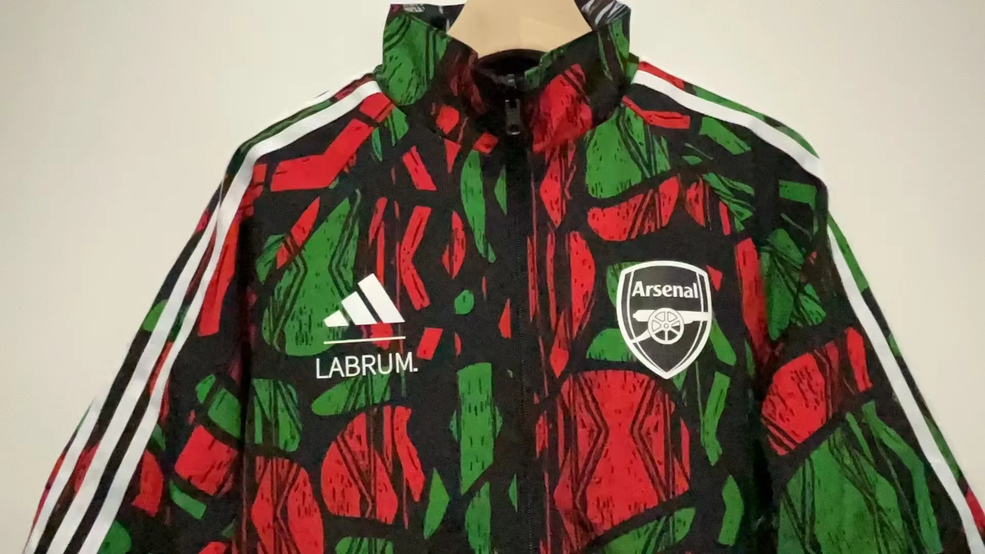 Arsenal Trench Coat Reversible Windbreaker S-XXL