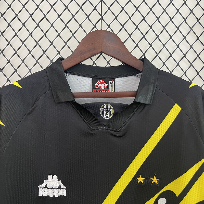 Retro 1996/97 Juventus Black Kit S~XXL