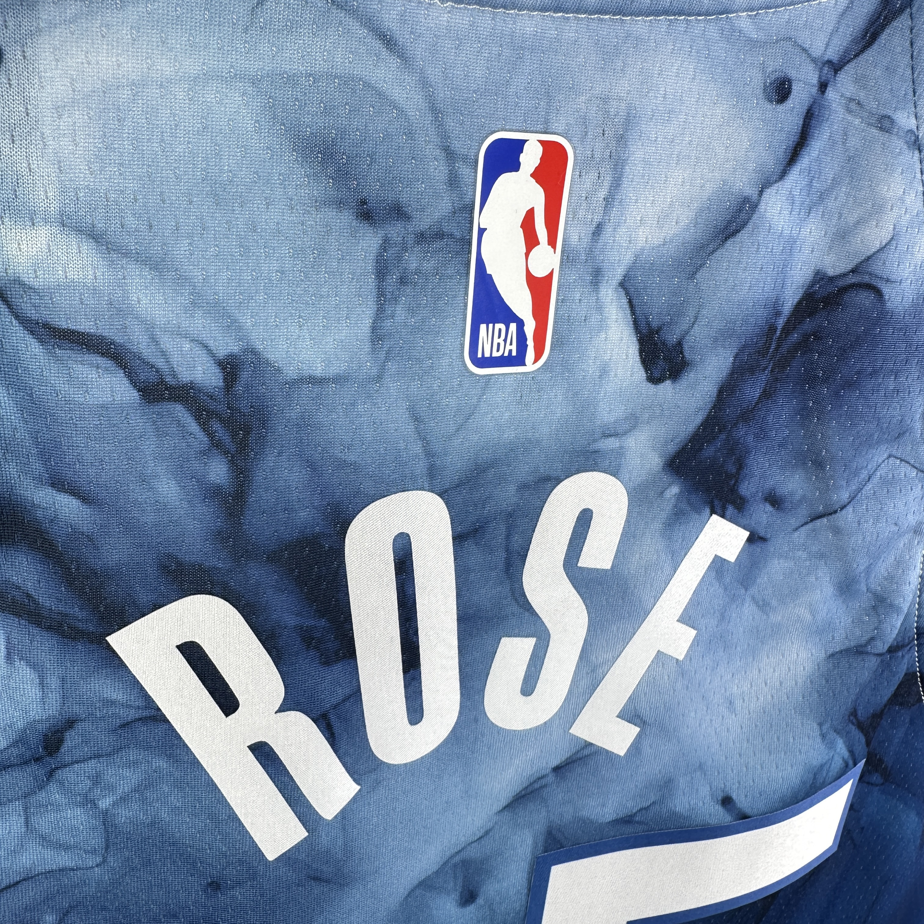 24 SEASON MINNESOTA TIMBERWOLVES CITY VERSION  NO.25 ROSE