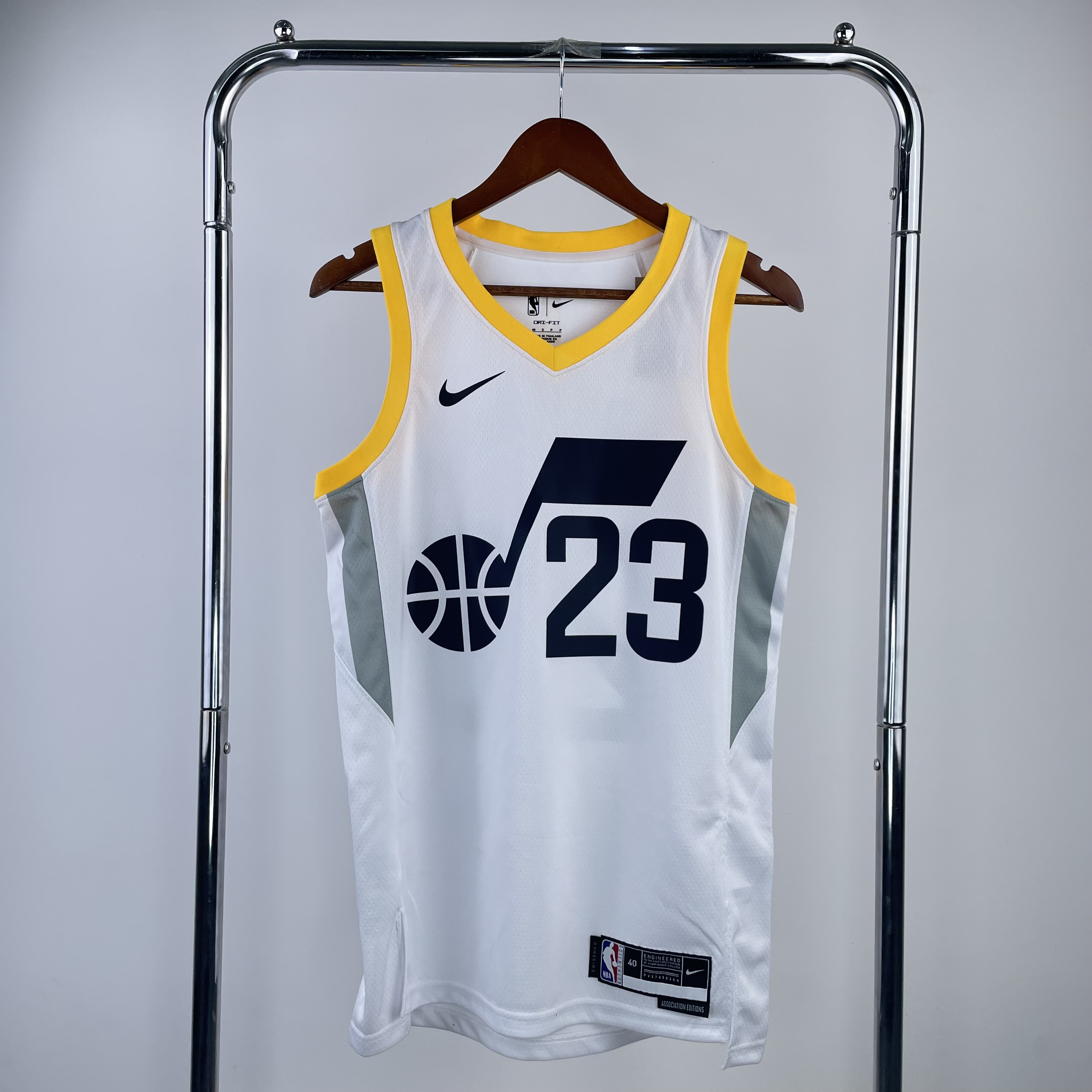 23 Season UTAH JAZZ Home White  No.23 Markkanen