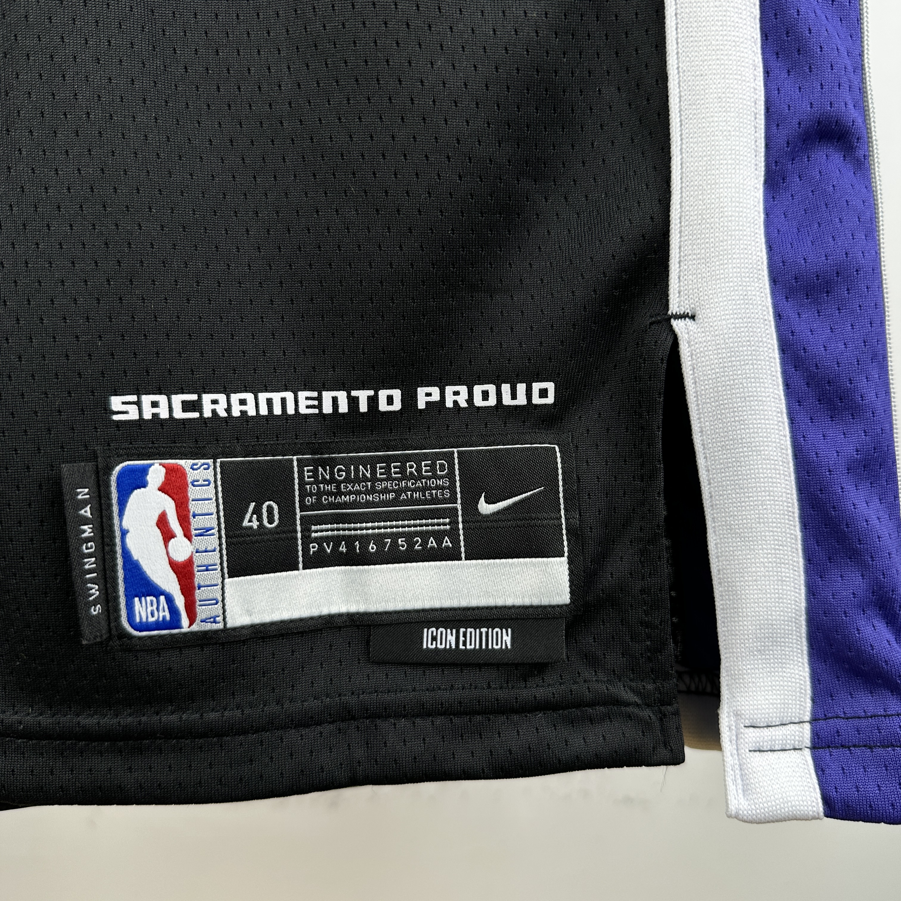 24 SEASON SACRAMENTO KINGS Away Black  #8 Lavine