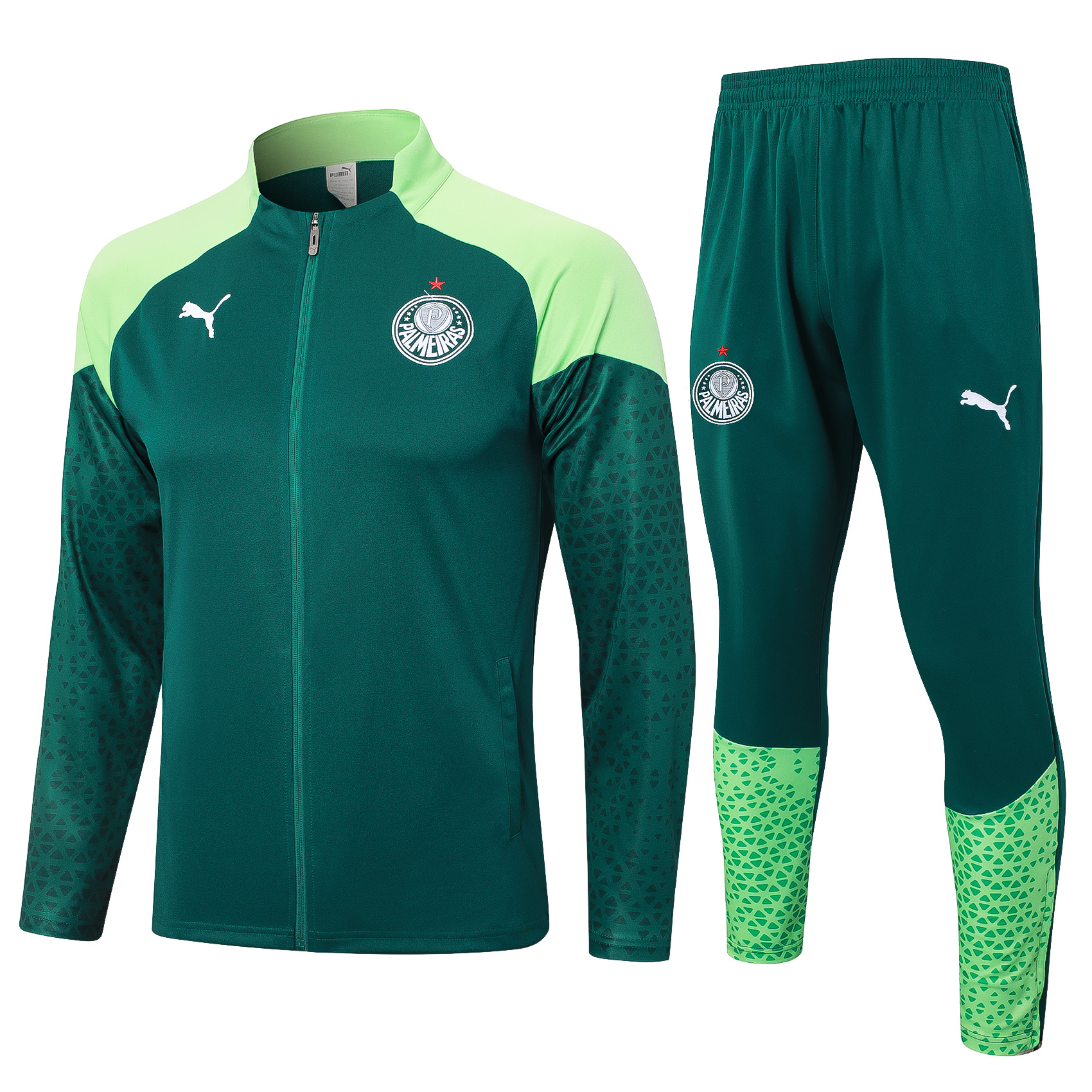 Palmeiras Full Zipper Training Suit A742
