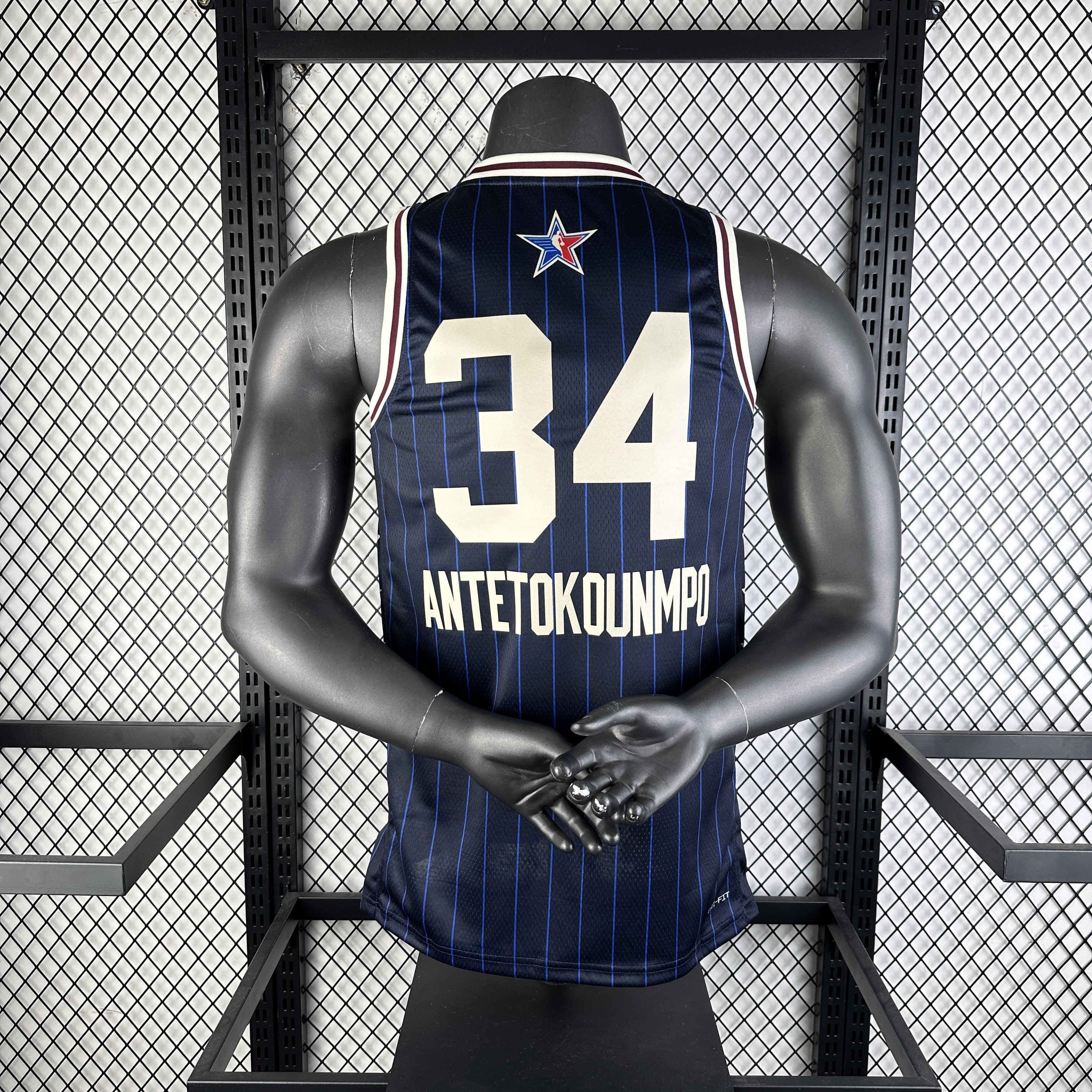 24 Season All Star Blue No.34 Antetokounmpo