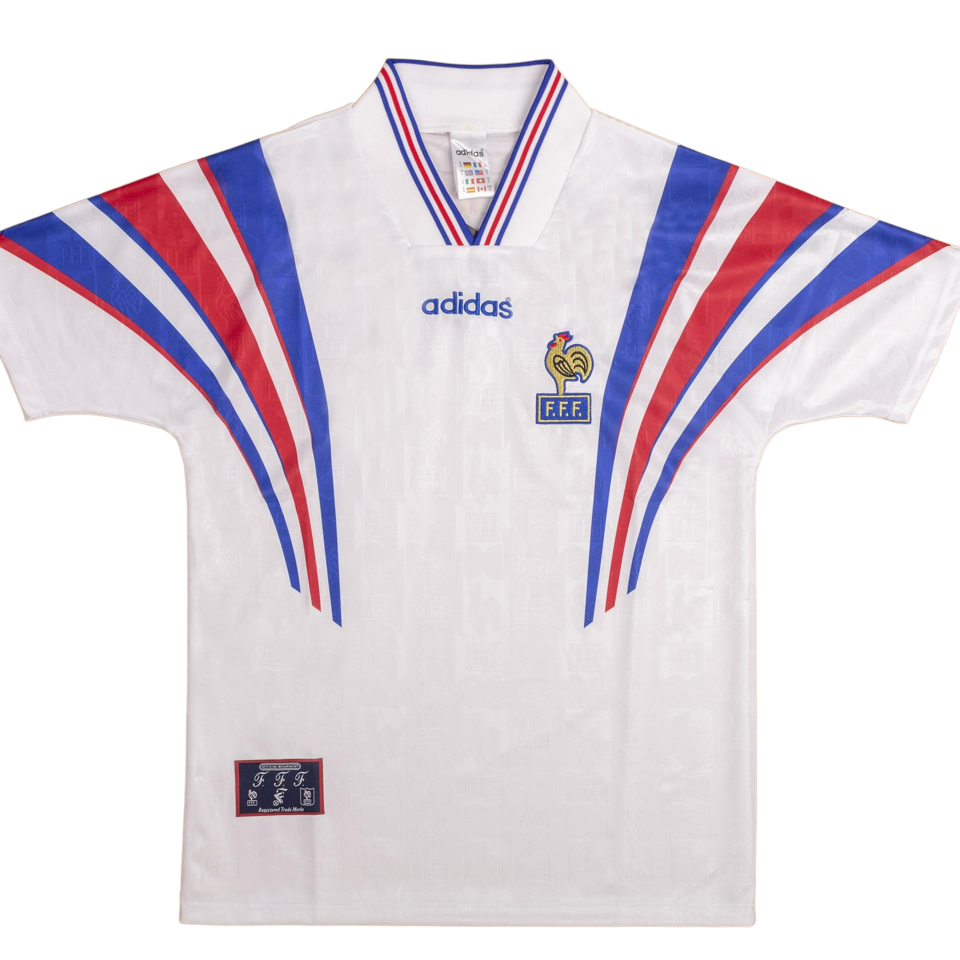 Retro France 1996 Away White