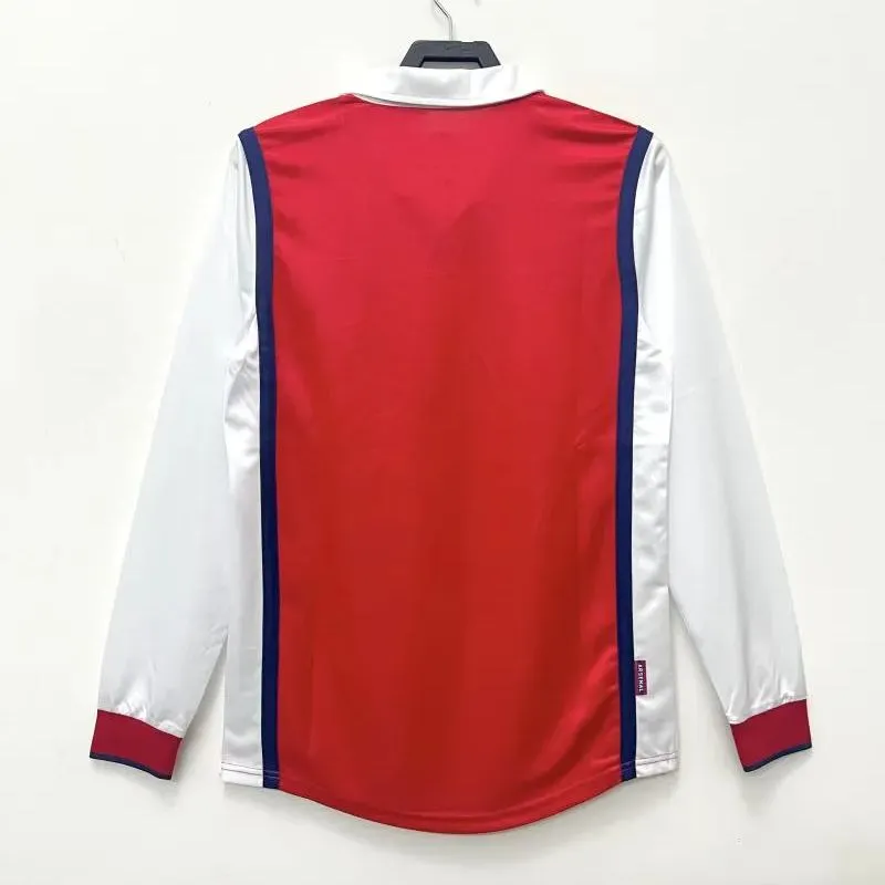 Retro 1998/99 Arsenal Home Long Sleeves S-XXL